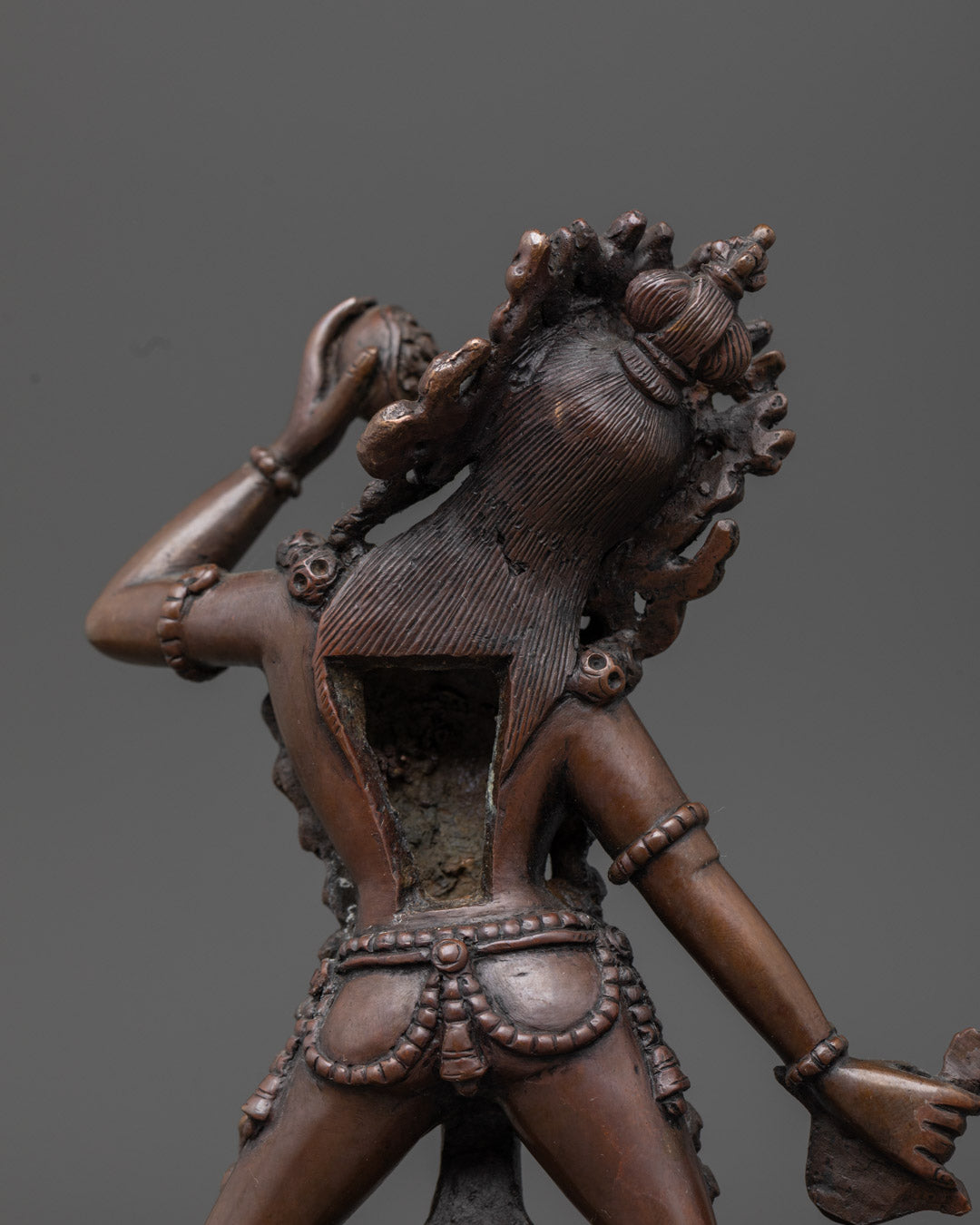 Vajrayogini Statue with Oxidized Finish | The Diamond Female Yogi