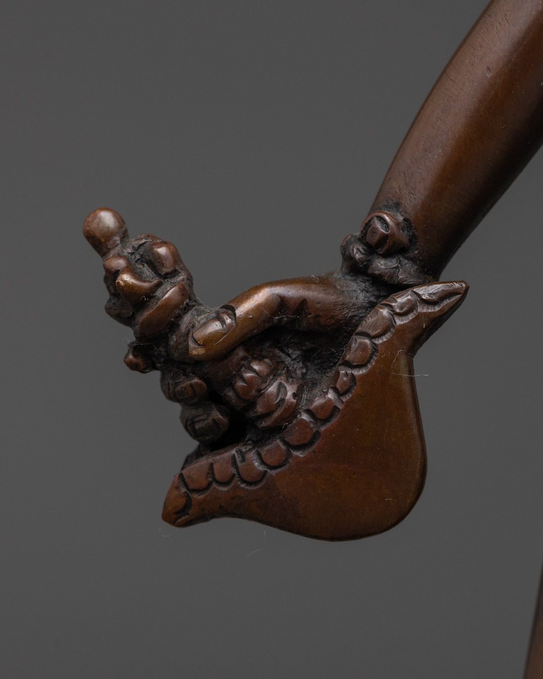 Vajrayogini Statue with Oxidized Finish | The Diamond Female Yogi