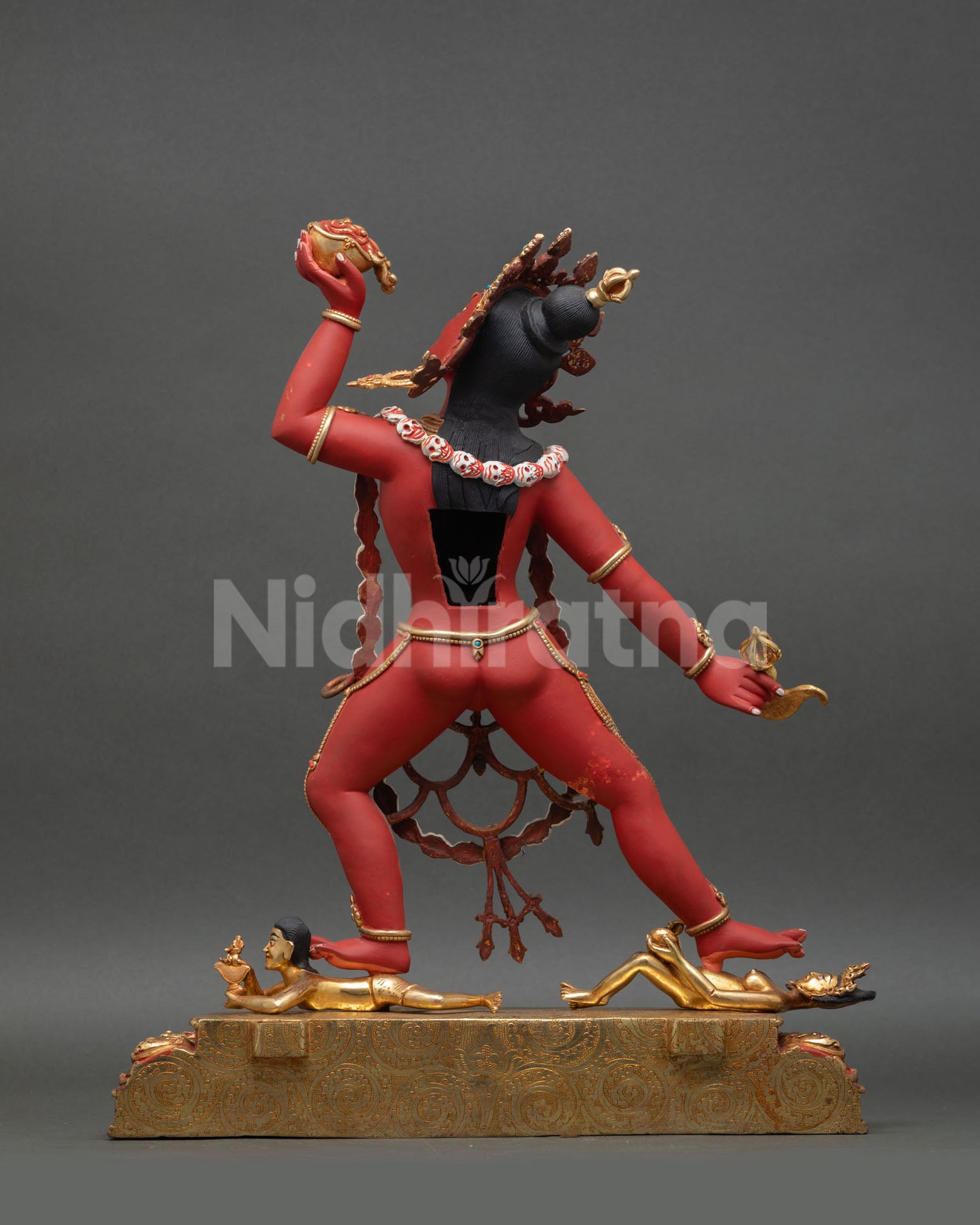 Colorful Vajrayogini Statue | Handcrafted Buddhist Deity Artwork