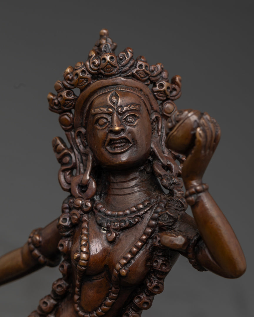 Sacred Vajrayogini Statue | Exquisite Tibetan Art