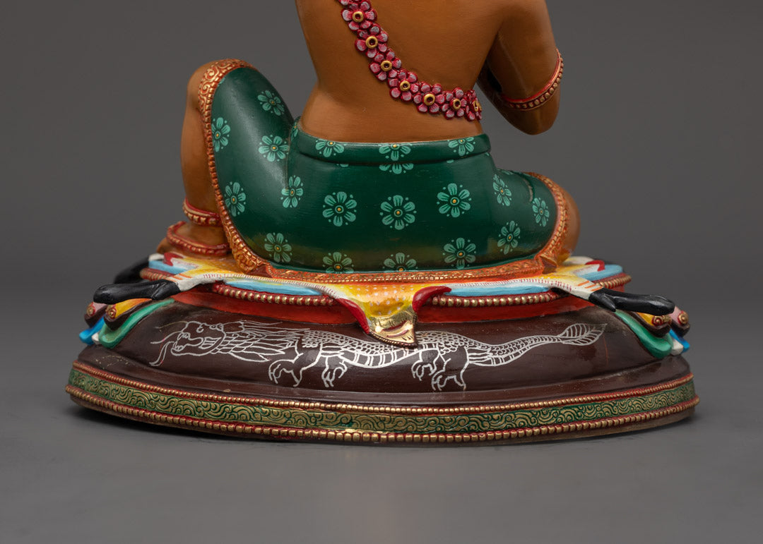 Nepalese Virupa Statue | Handcrafted Copper Sculpture