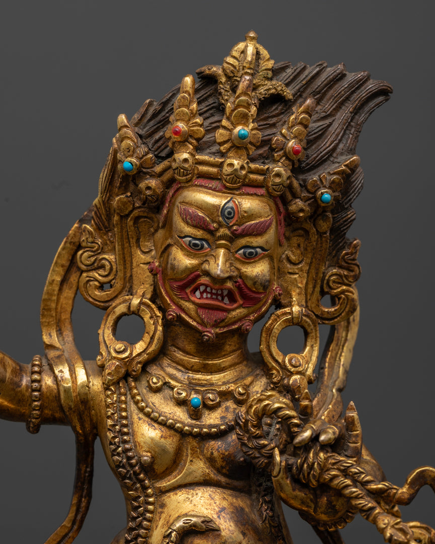 Vajrapani Statue: Empower Your Space Elegantly