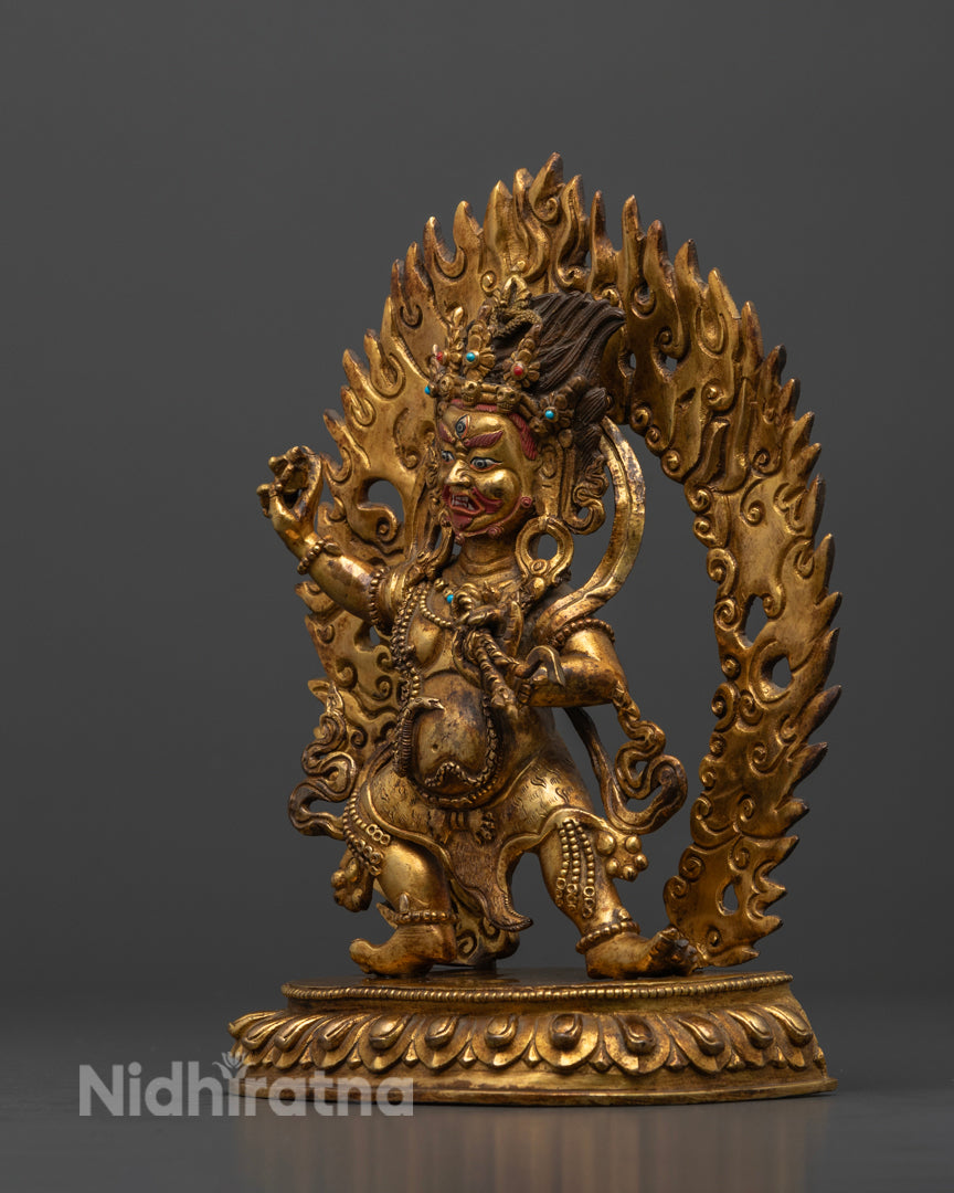 Vajrapani Statue: Empower Your Space Elegantly