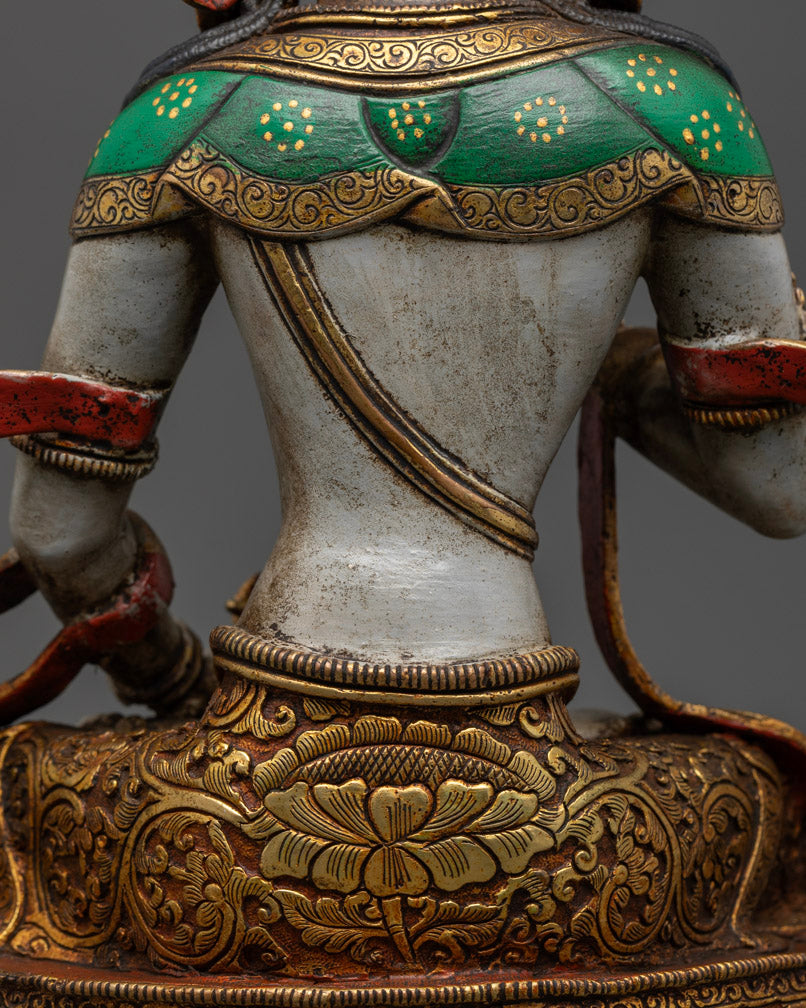 Vajrasattva Statue: Exquisite Handmade Buddhist Art