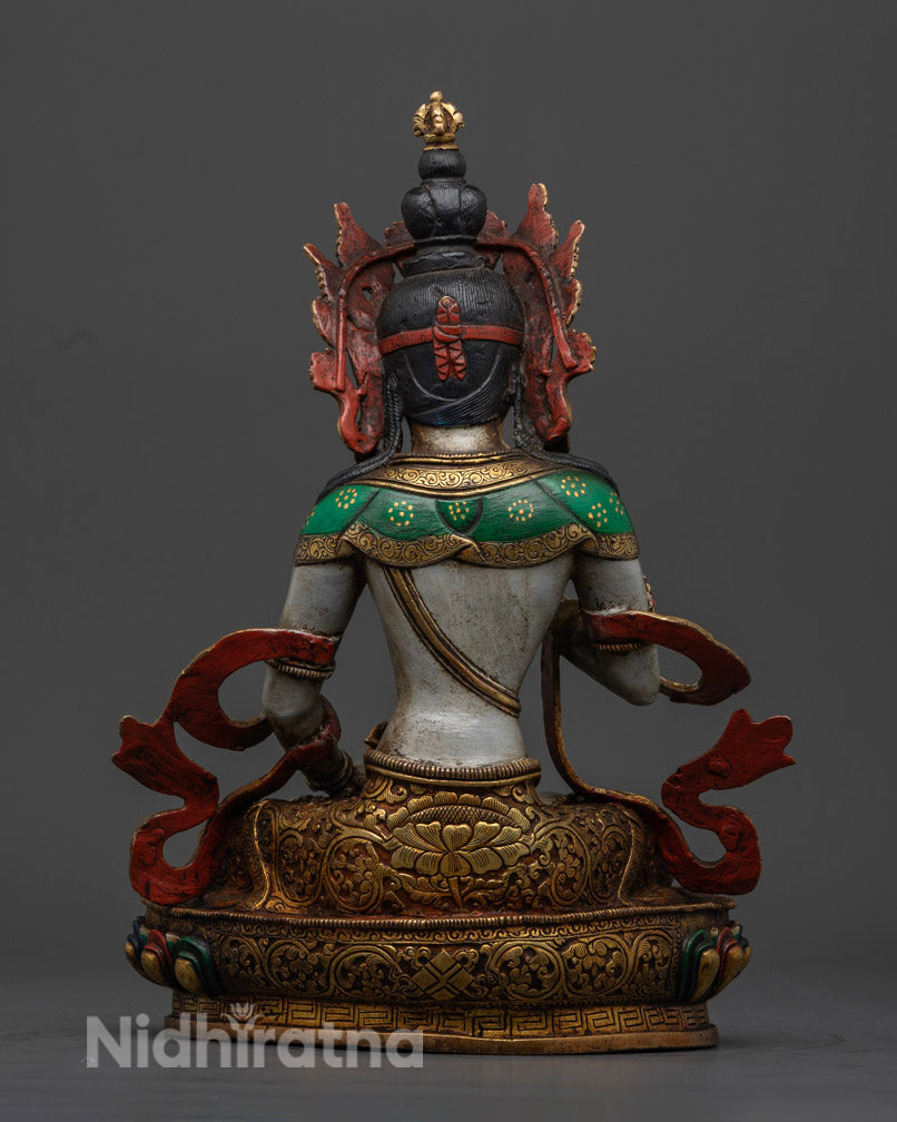 Vajrasattva Statue: Exquisite Handmade Buddhist Art