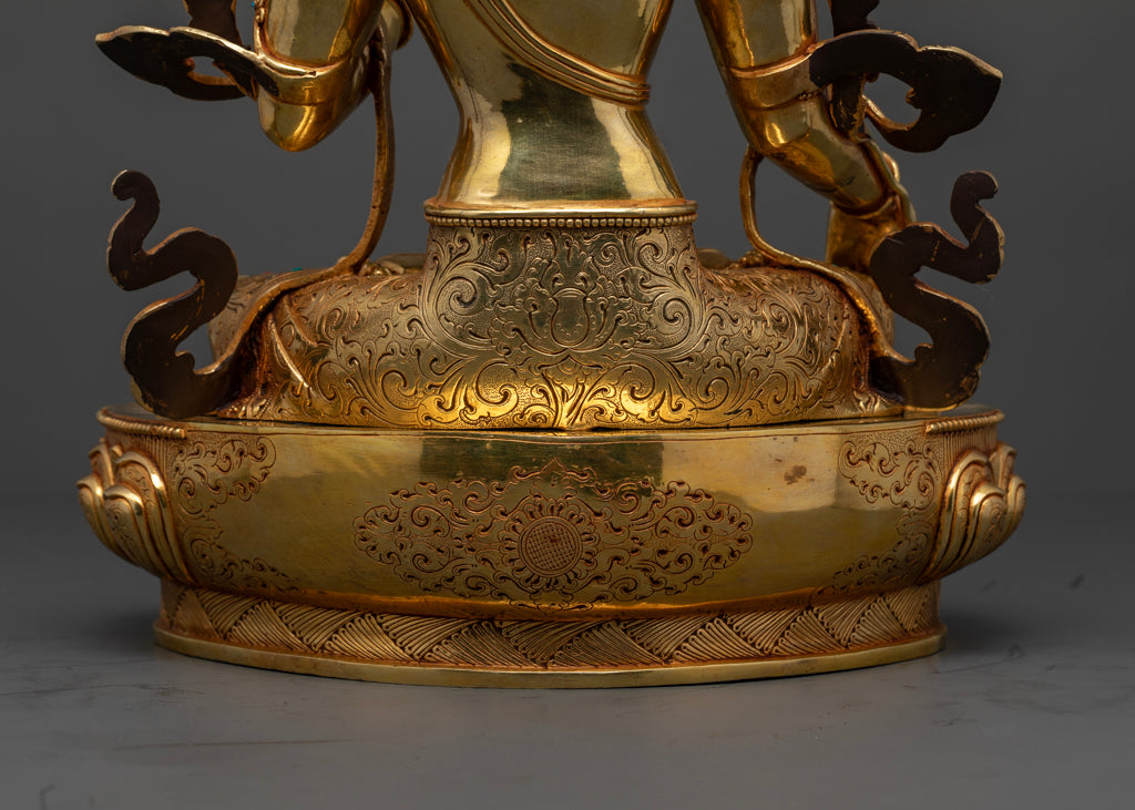 White Tara Sculpture | Himalayan Buddhist Art