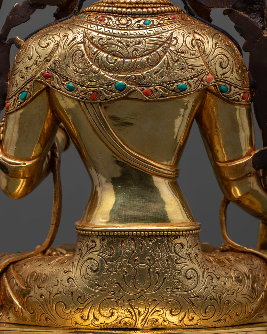 White Tara Sculpture | Himalayan Buddhist Art