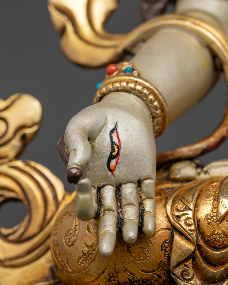 White Tara Statue | Handcrafted Spiritual Sculpture
