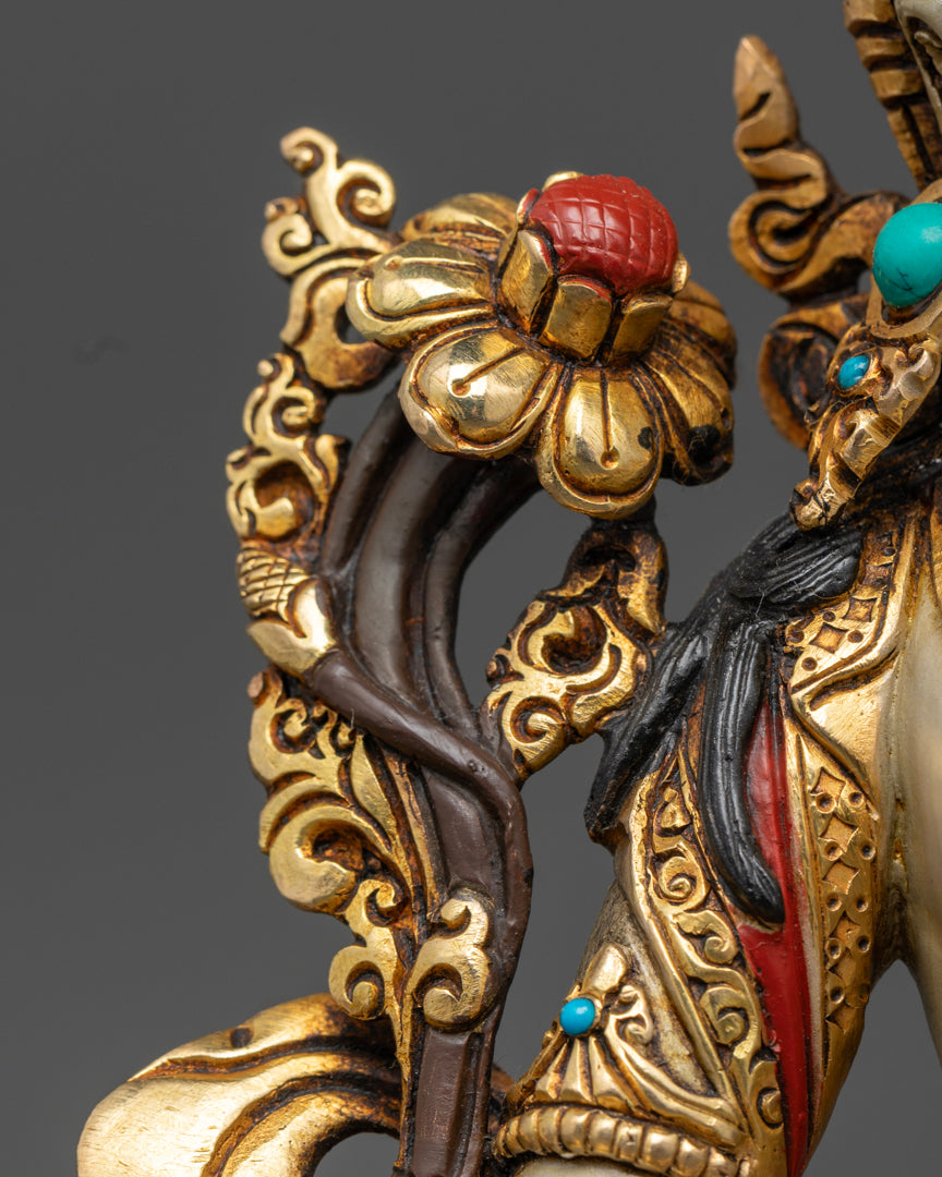 White Tara Statue | Handcrafted Spiritual Sculpture