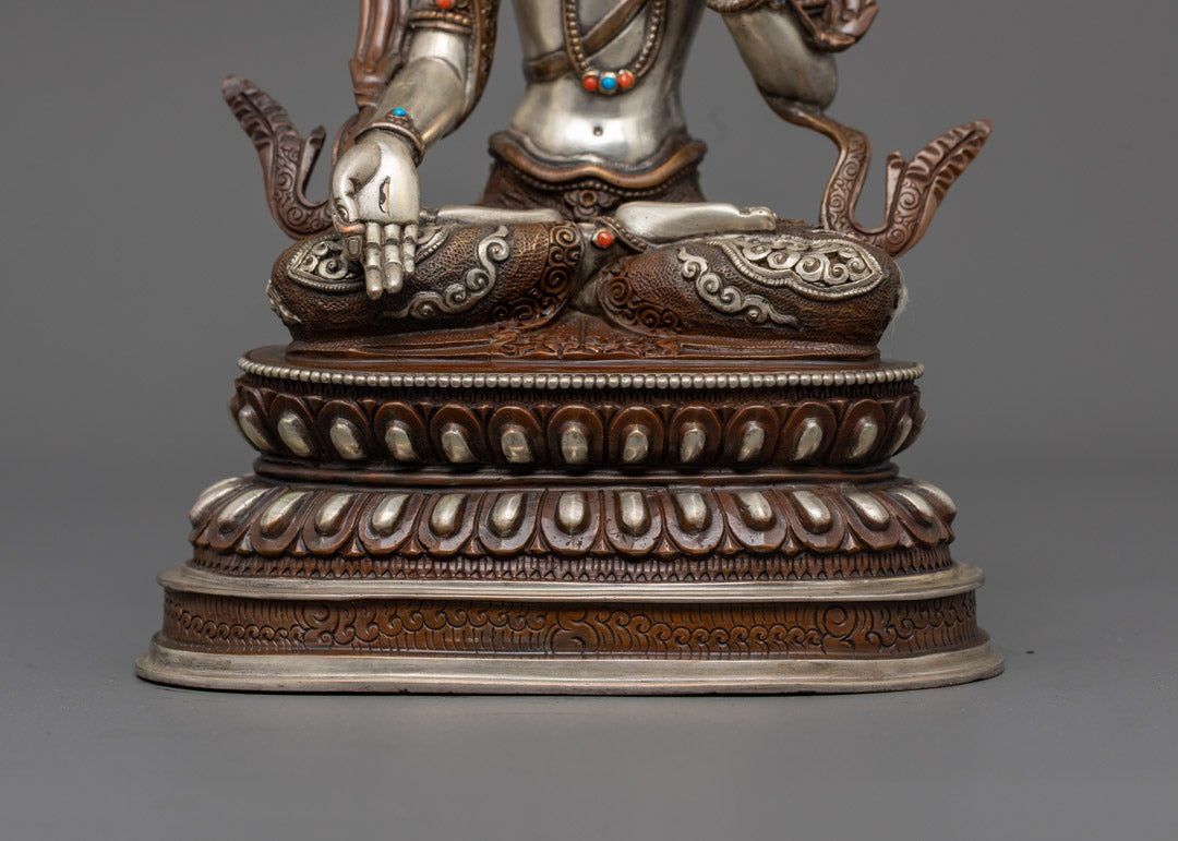 White Tara Statue | Symbol of Healing & Compassion