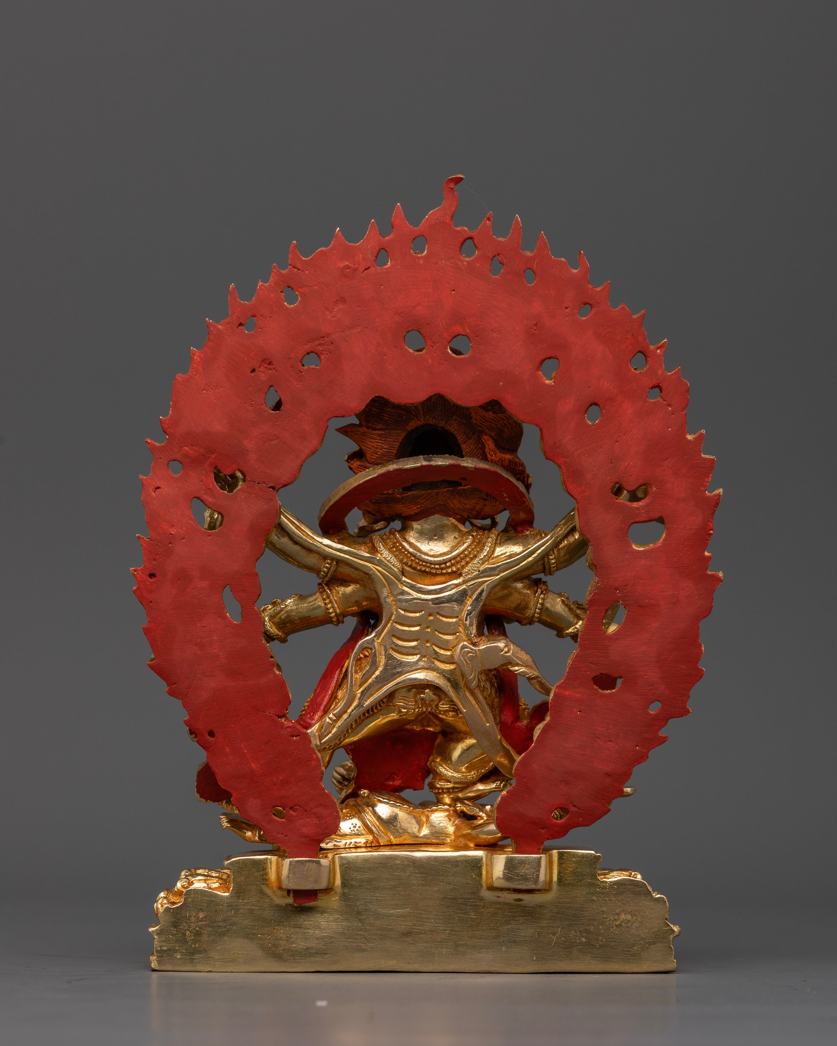 Embracing Wisdom and Protection: The Six-Armed White Mahakala