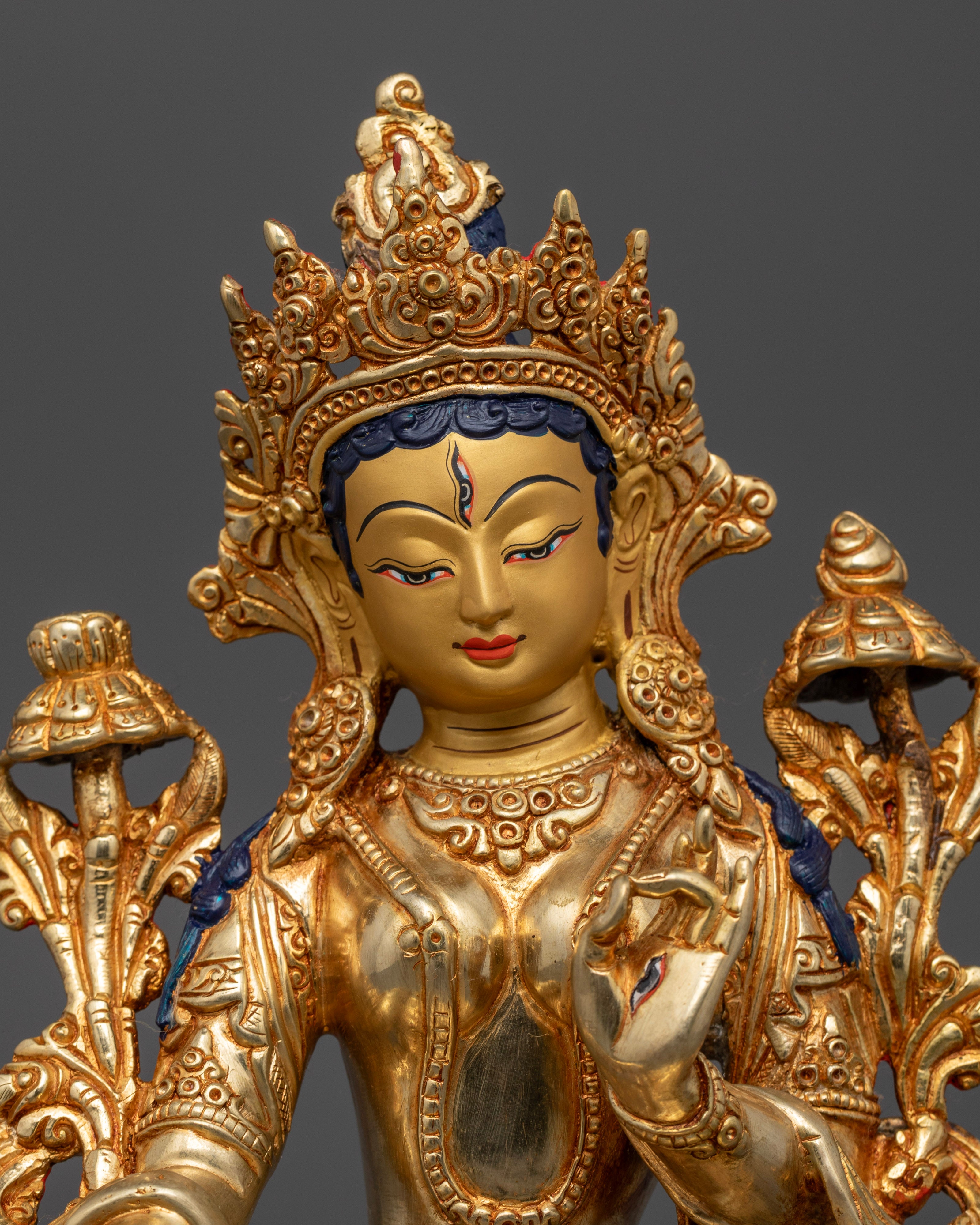 White Tara Statue for Longevity