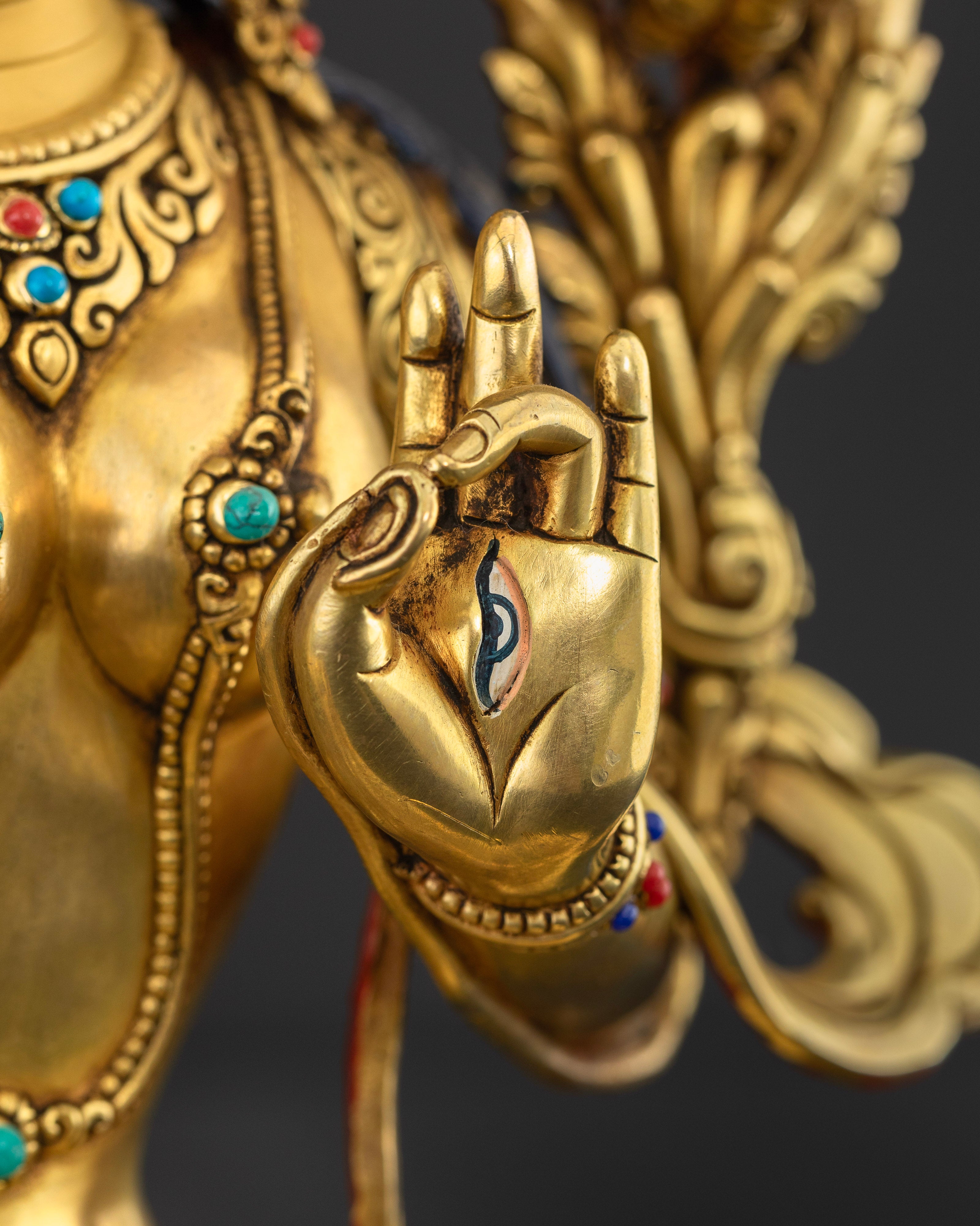 The Symbolism of White Tara: An Emblem of Healing and Longevity