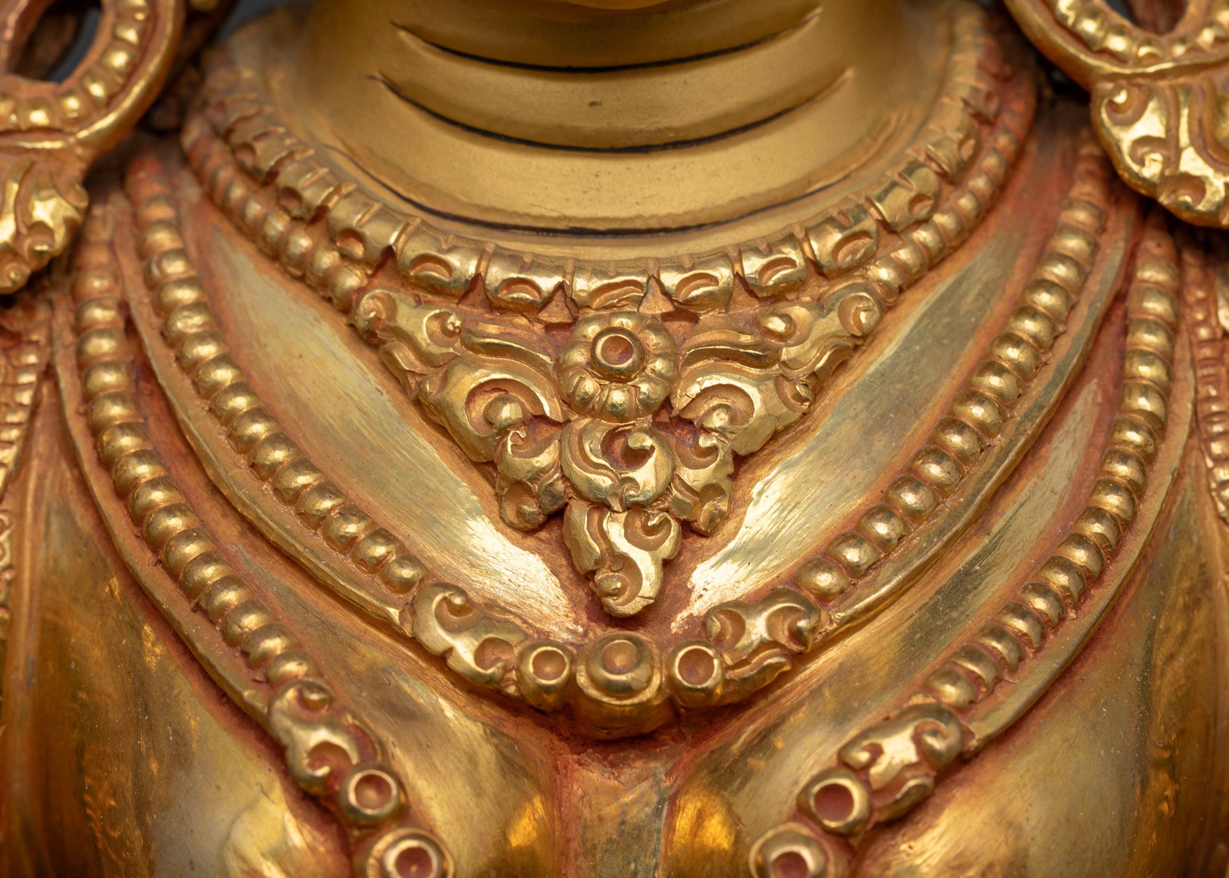 Spiritual White Tara Sculpture