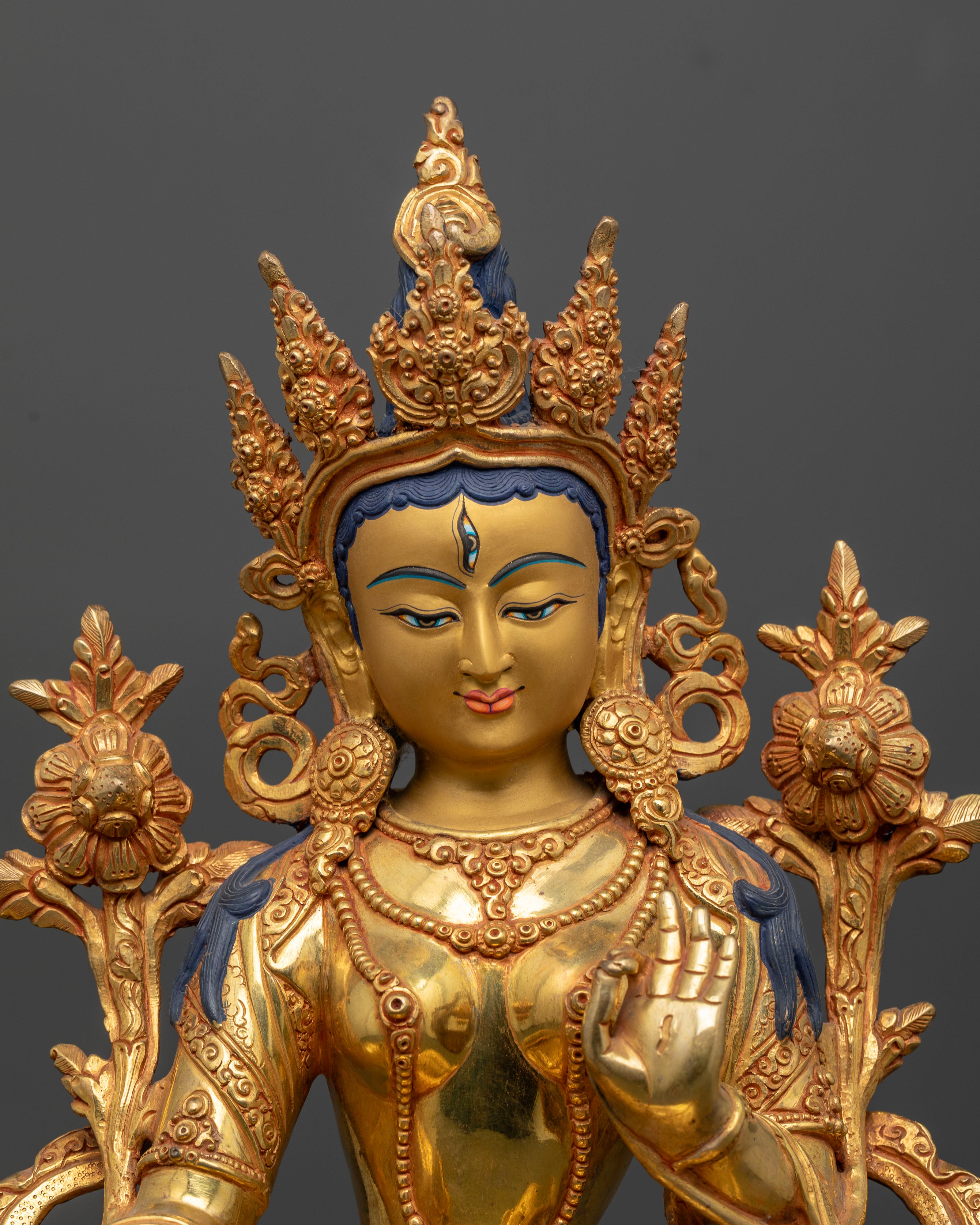 White Tara Statue for Compassion & Immortality