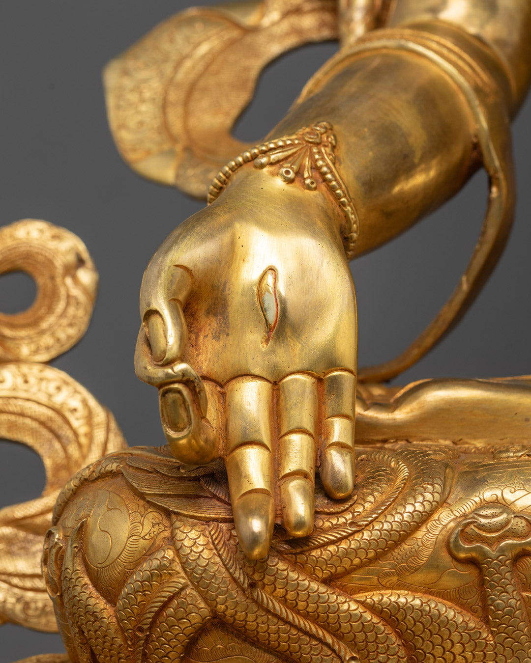Traditional White Tara Statue | Handmade Nepalese Buddhist Goddess
