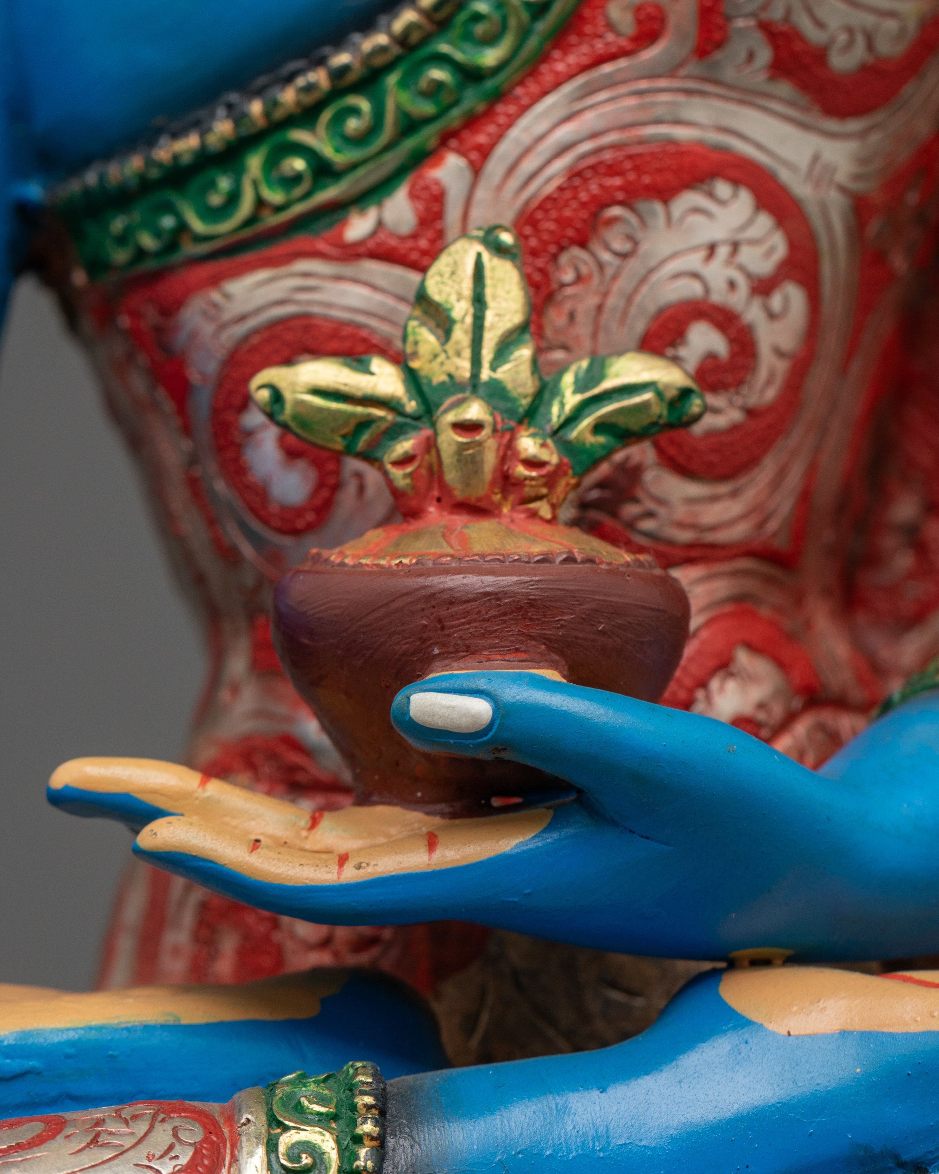 Traditional Tibetan Medicine Buddha Statue