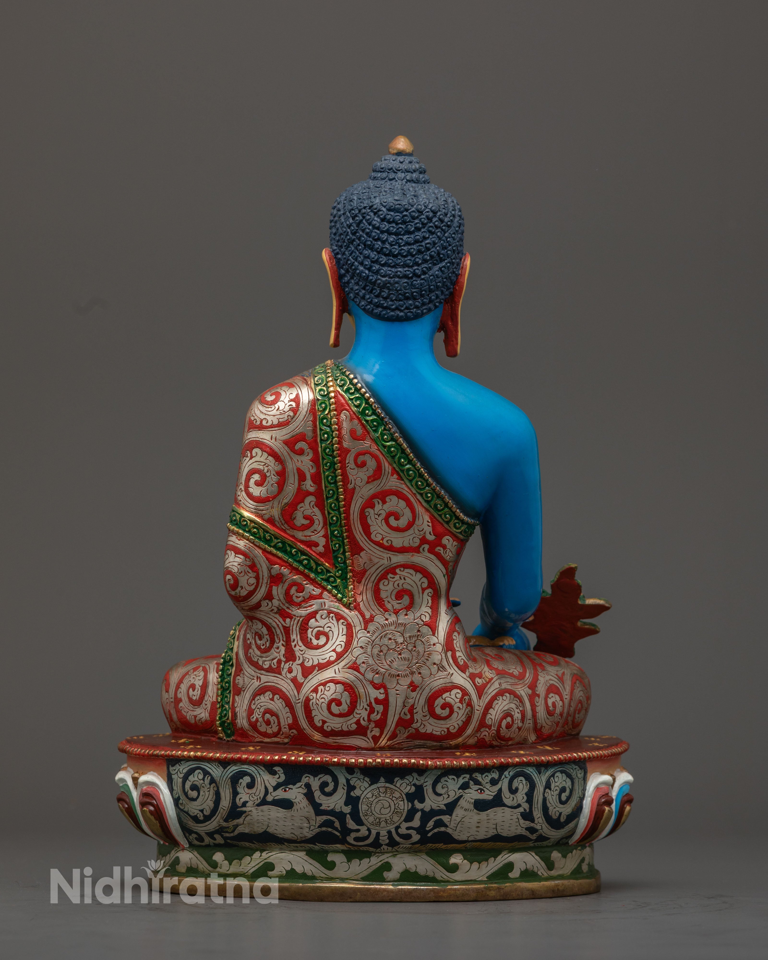 Traditional Tibetan Medicine Buddha Statue