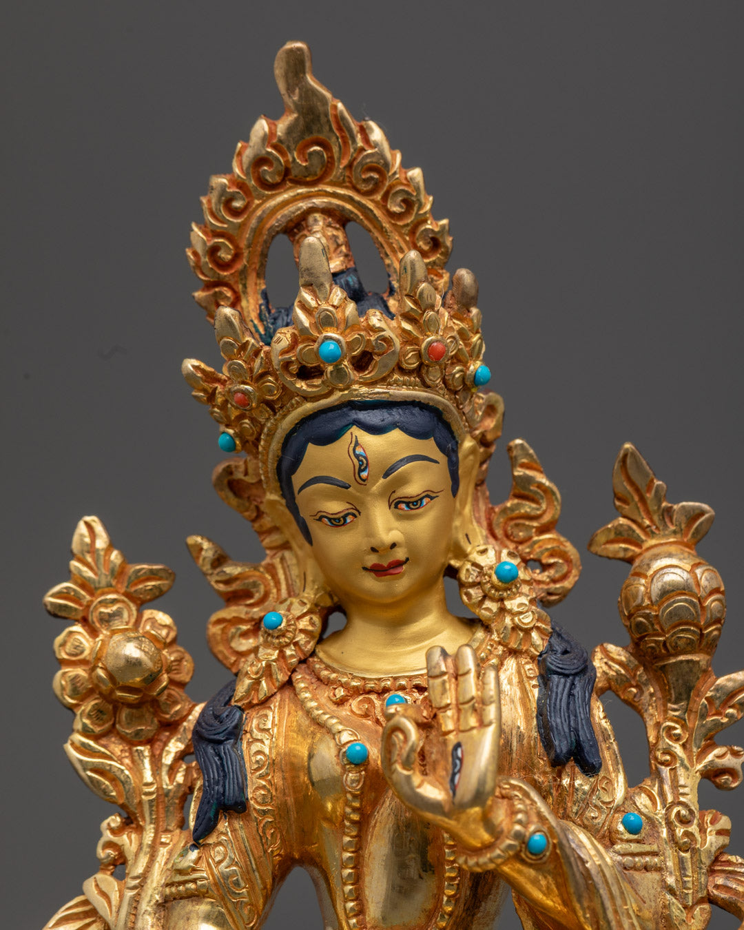 White Tara Buddhist Statue | Goddess of Healing Energy