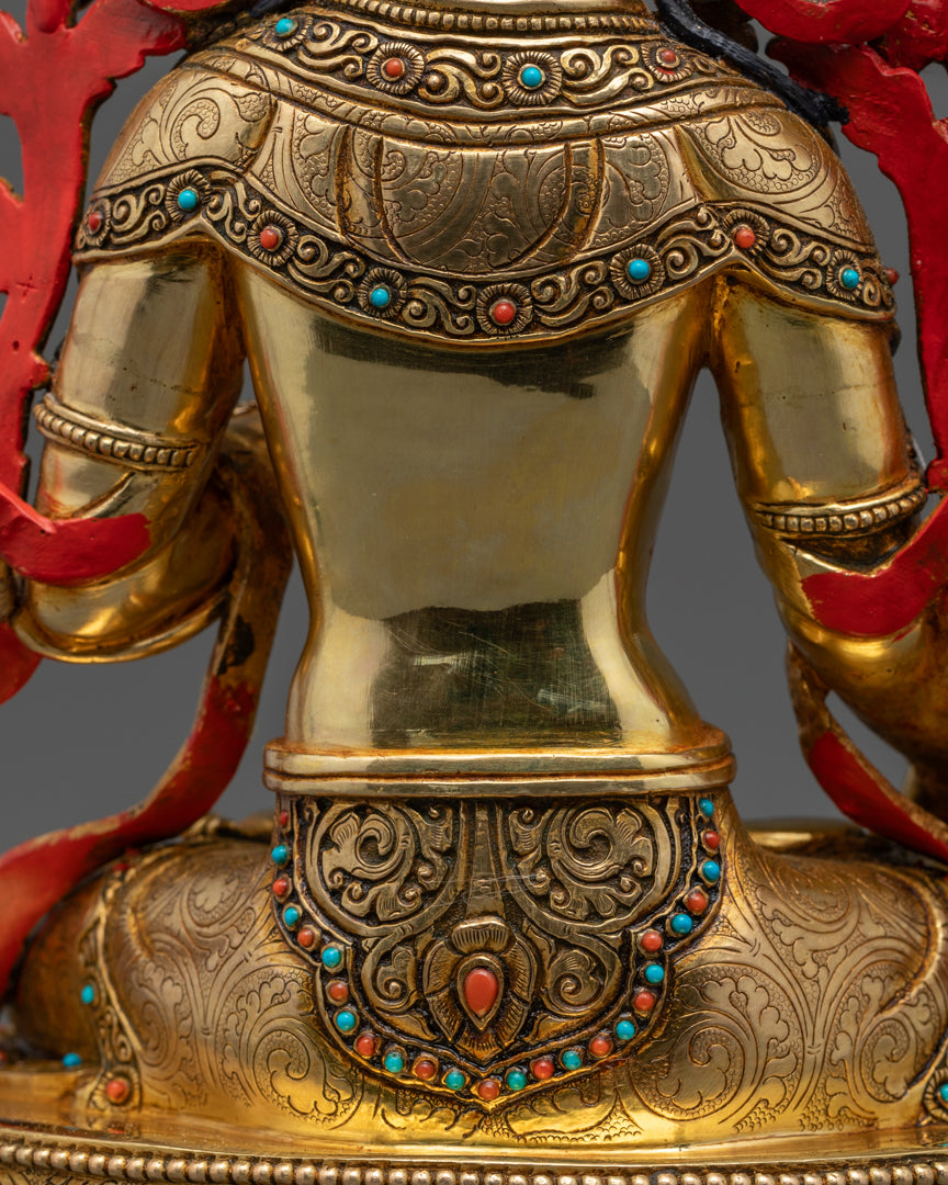 White Tara Statue | Himalayan Sacred Art