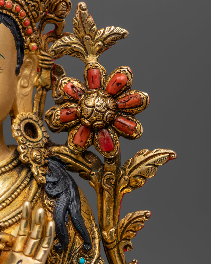 White Tara Statue | Himalayan Sacred Art