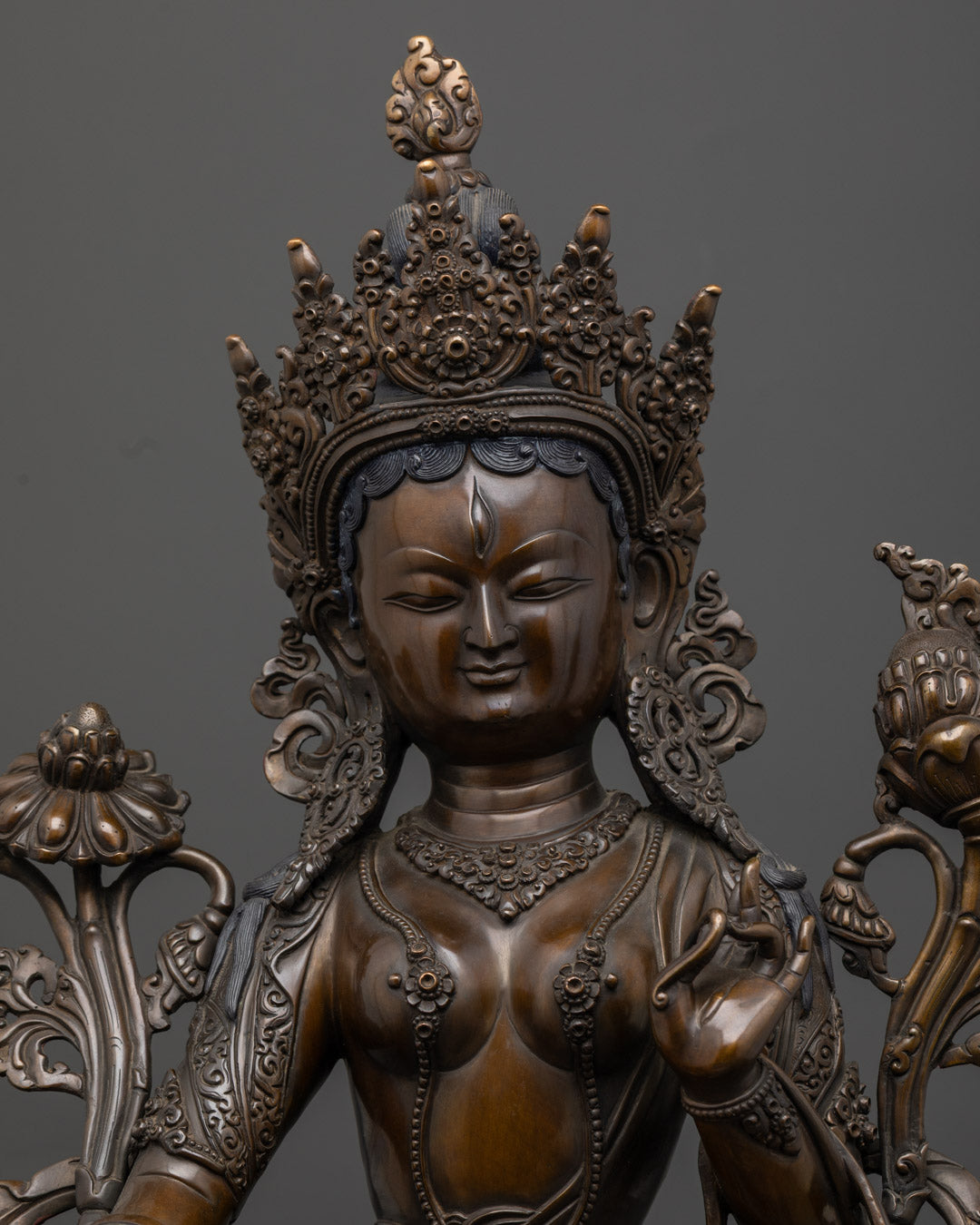 White Tara Statue | Handmade Goddess of Compassion