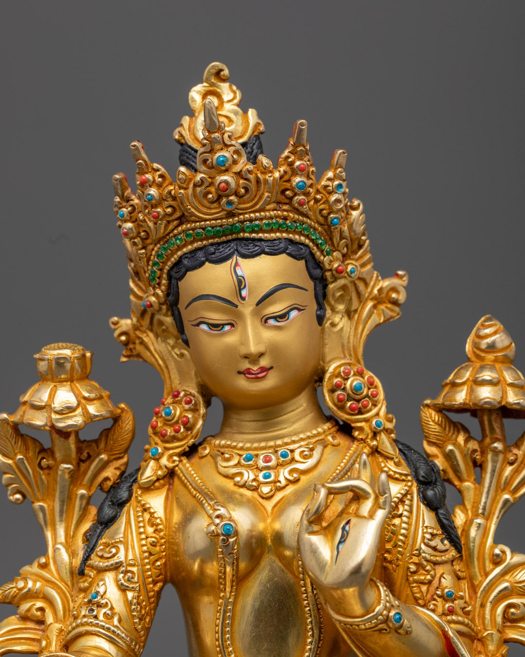 White Tara Statue | Handcrafted Buddhist Goddess