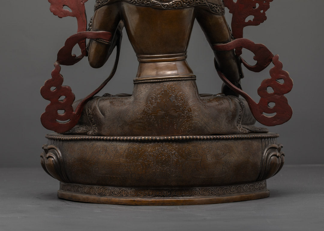 White Tara Statue | Handmade Goddess of Compassion