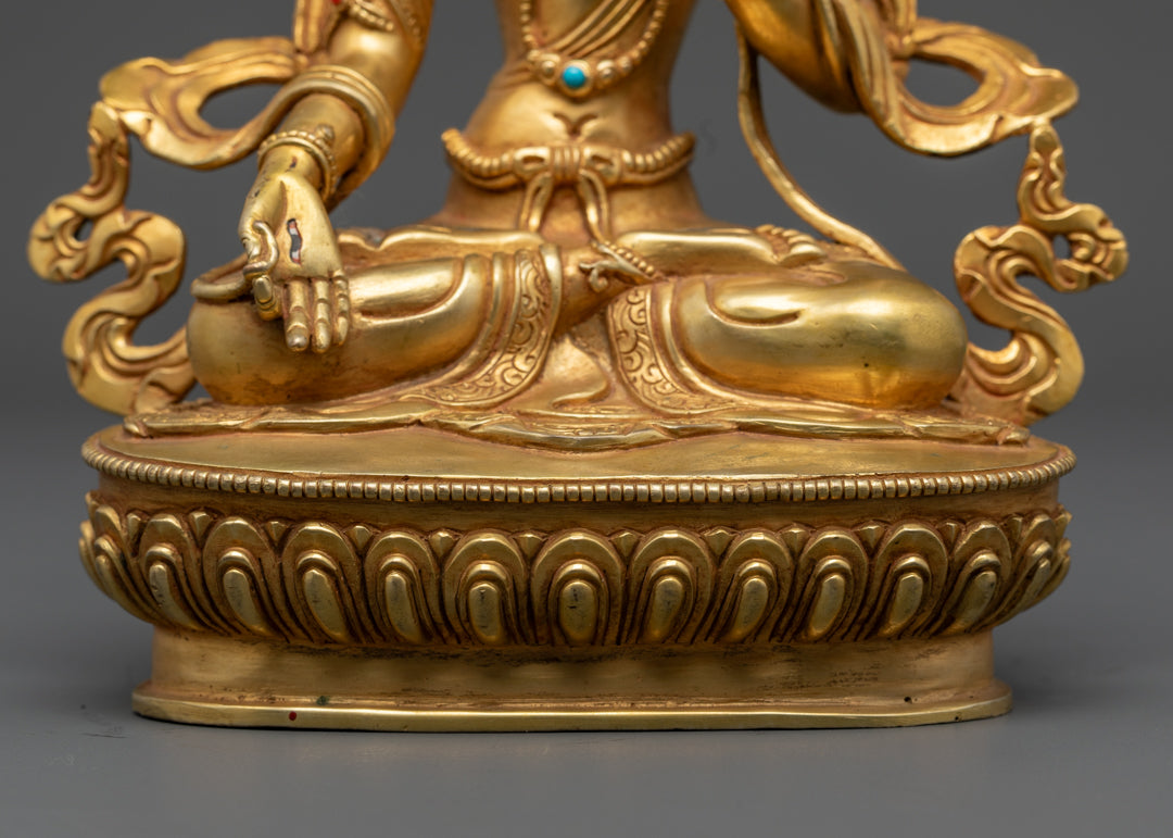 White Tara Statue: Buddhist Goddess of Compassion