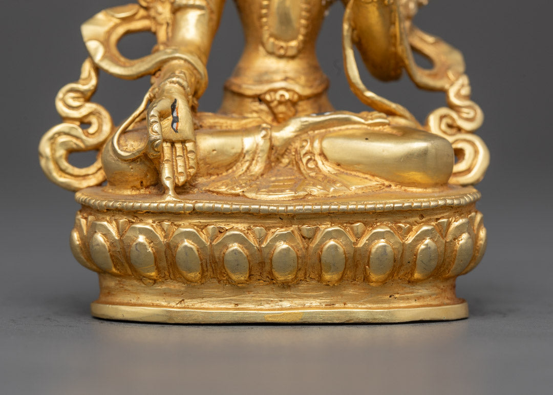 Buddhist white Tara Statue | Nepali Handcrafted Spiritual Décor