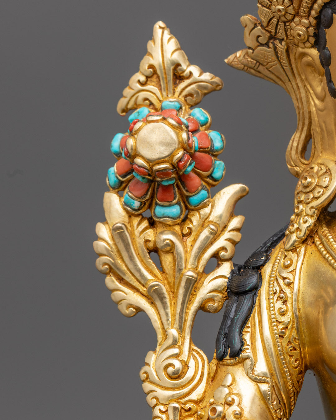 White Tara Statue | Handcrafted Tibetan Buddhist Art