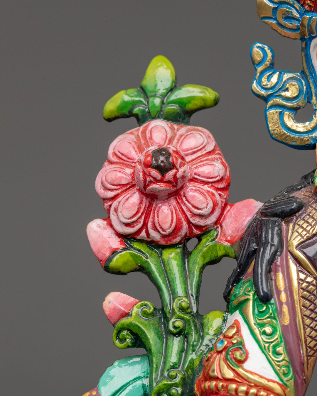 Sacred White Tara Sculpture | Traditional Buddhist Statue