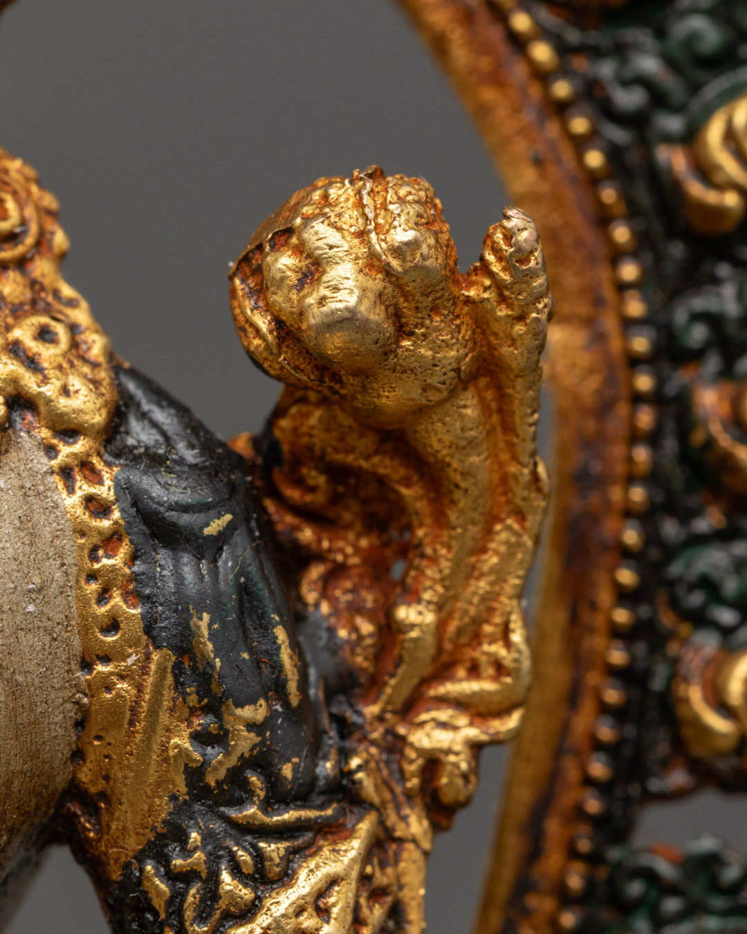 Tibetan White Tara Goddess Statue | Seven Eyes Deity