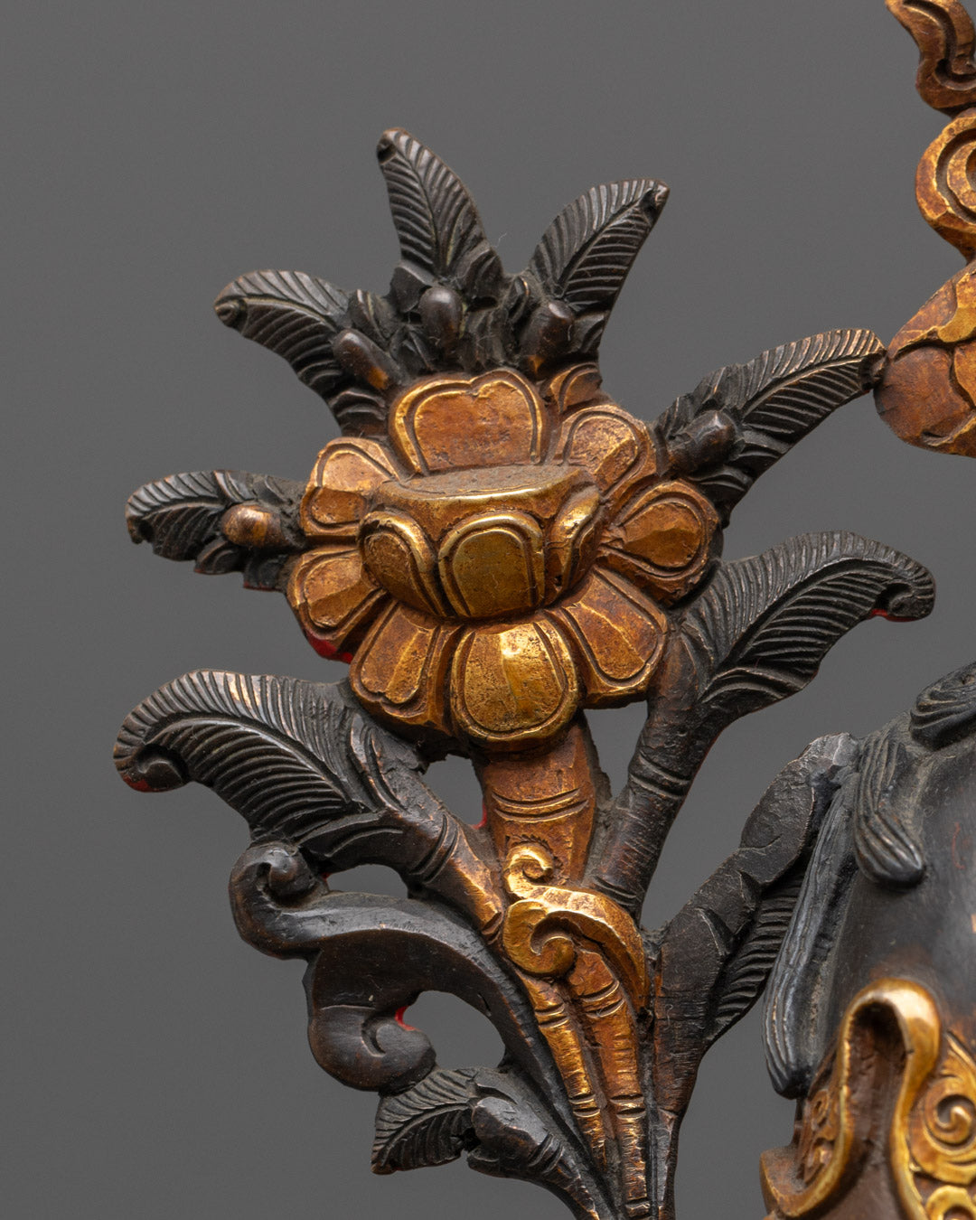 Handmade Oxidized White Tara Sculpture | Tibetan Buddhist Deity