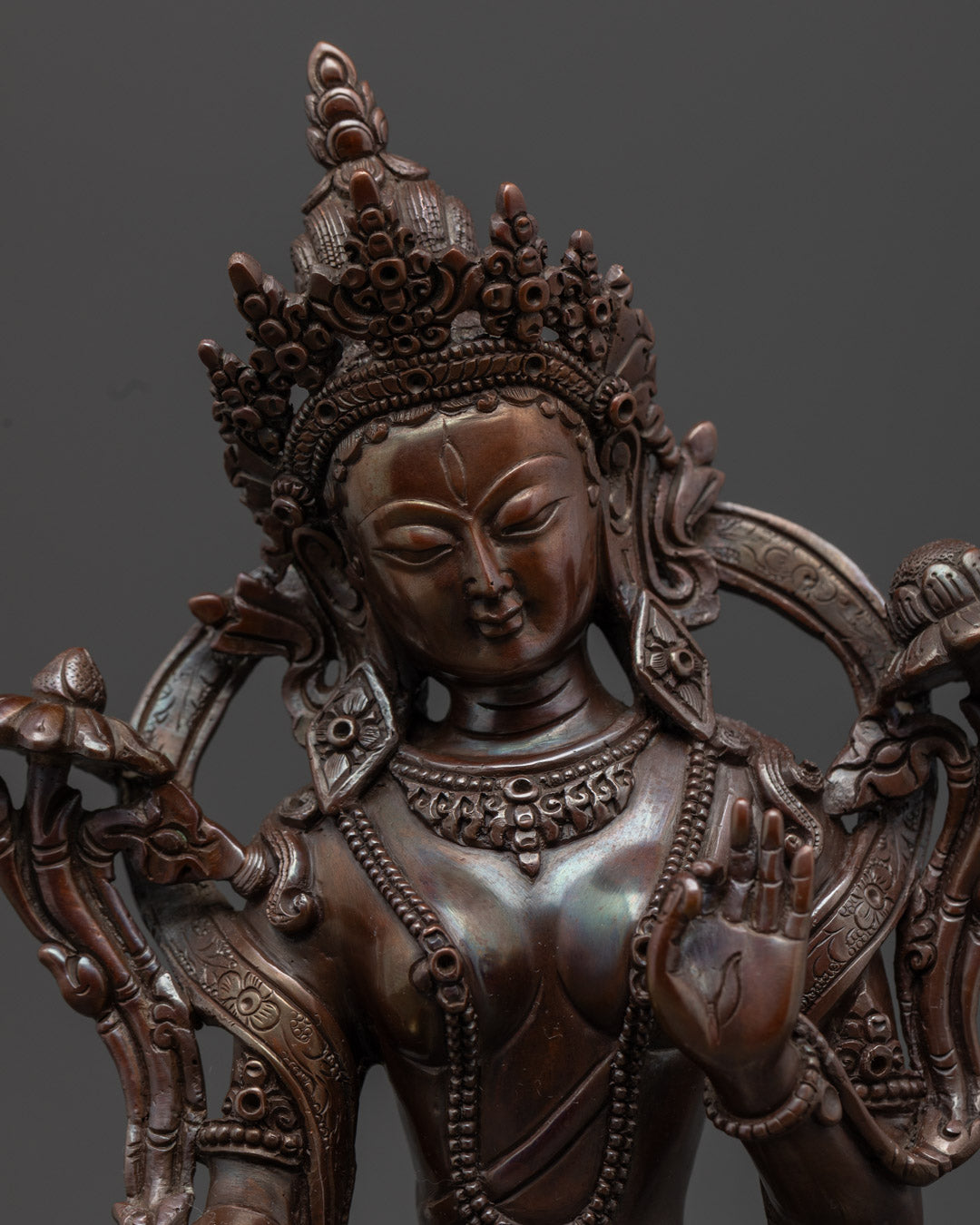 White Tara Goddess Statue | Embodiment of Healing