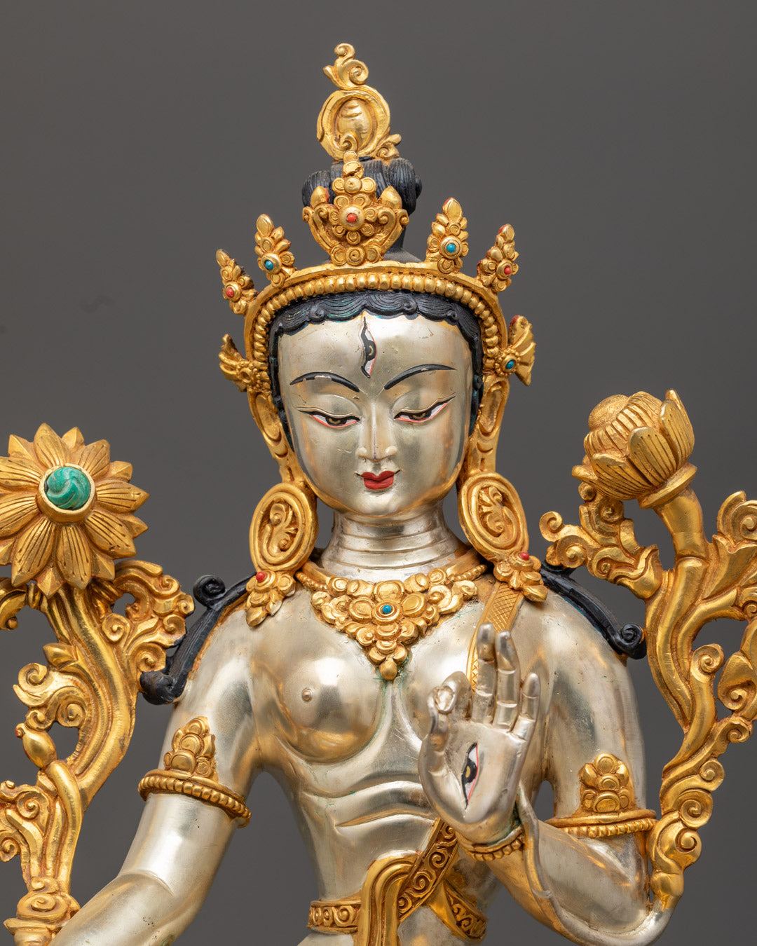 White Tara Statue | Beautifully Crafted Machine-Made Design