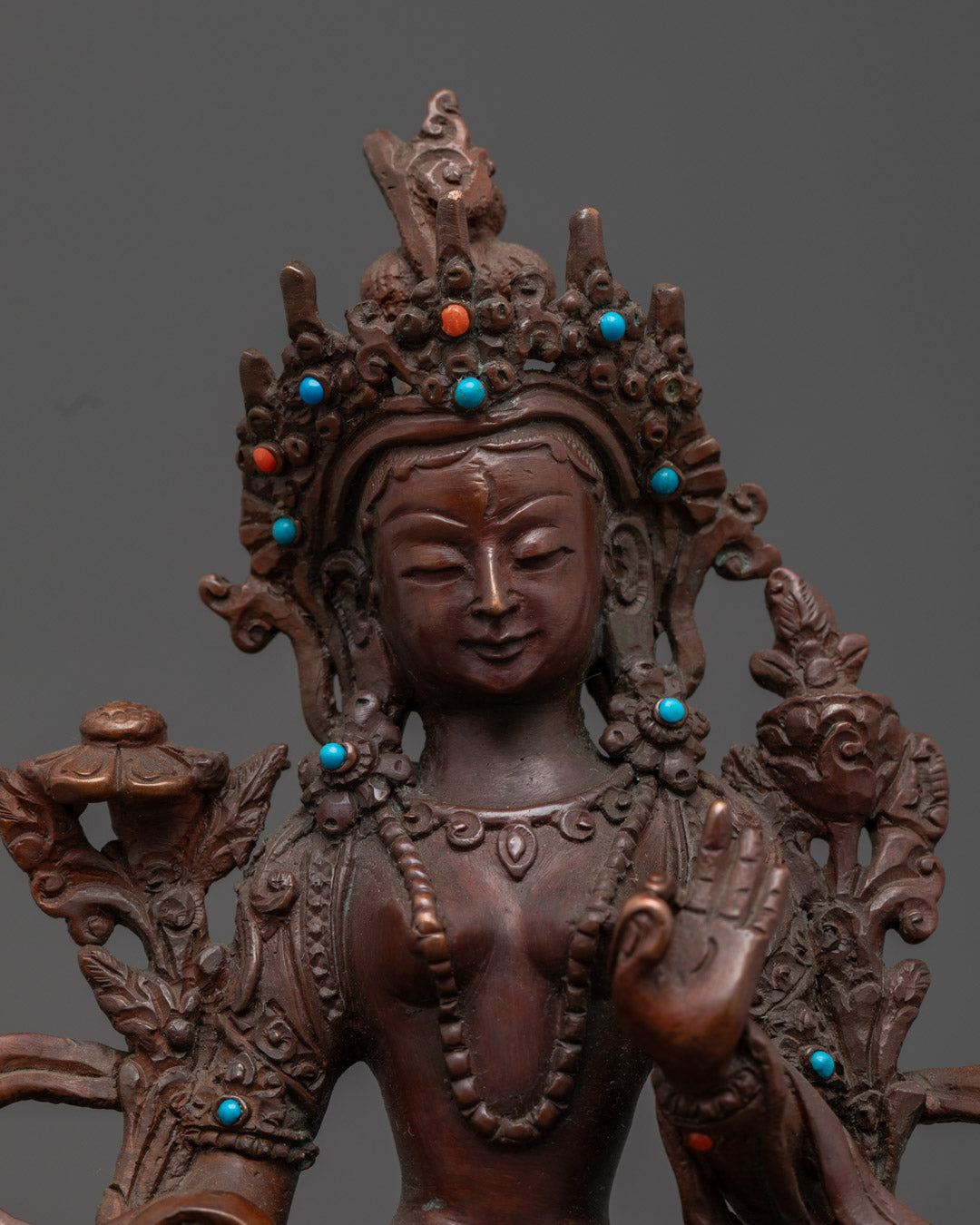 Long Life Deity White Tara Statue