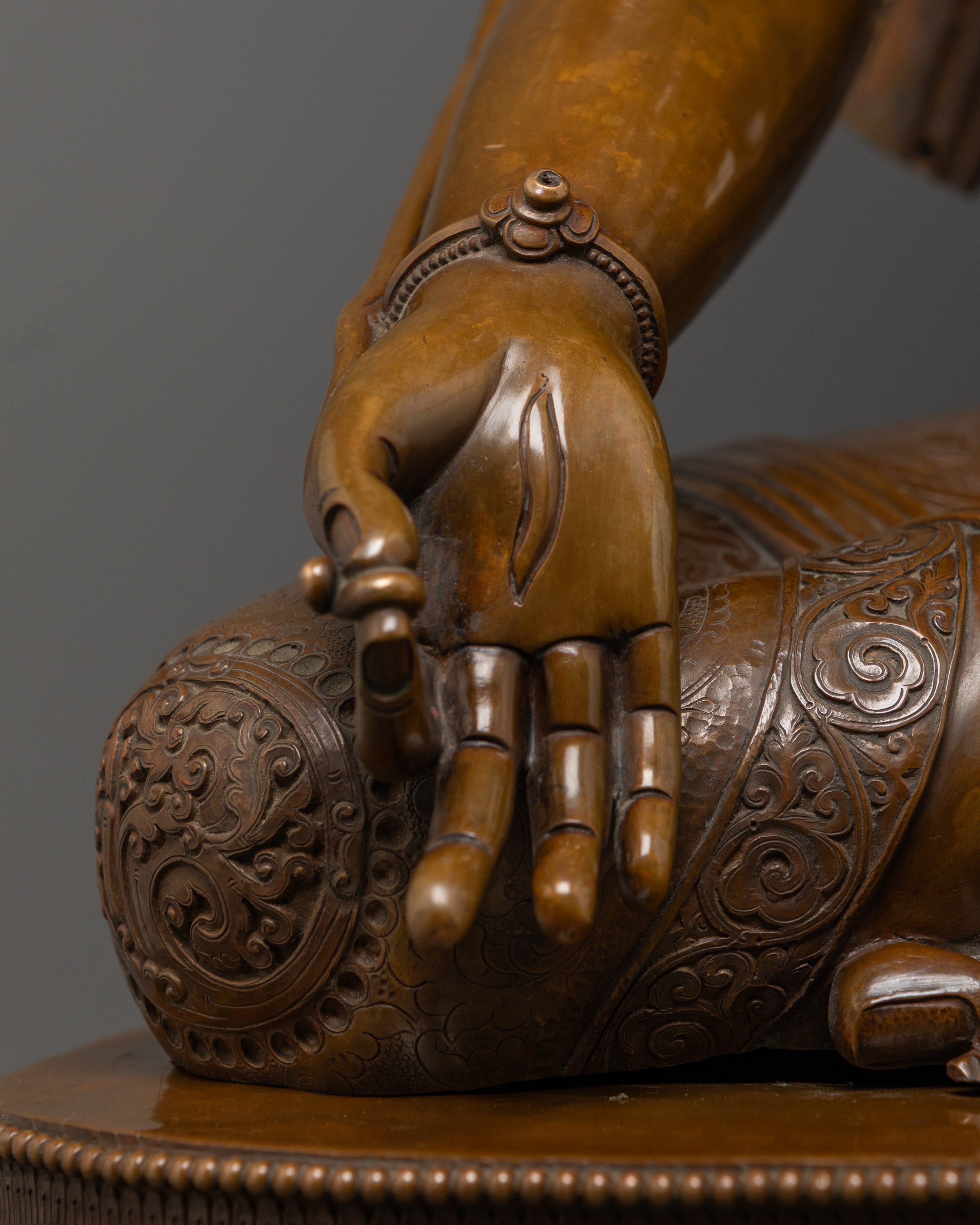 Saptalochana White Tara Statue | Rare Buddhist Art from Nepal