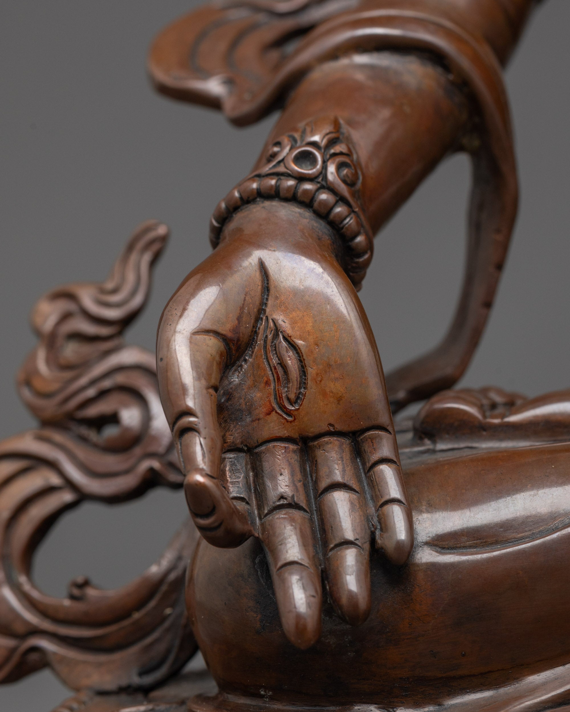 Seven-Eyed White Tara Statue | Protector of Health