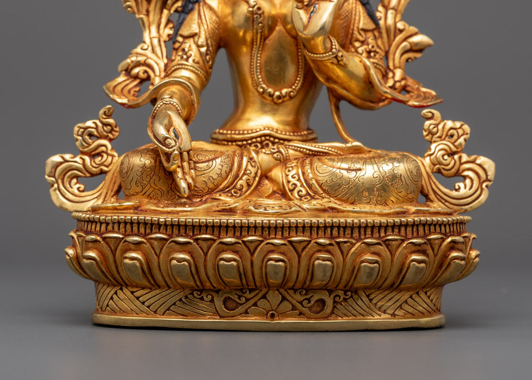 Buy Hand-Carved White Tara Statue | Himalayan Buddhist Deity