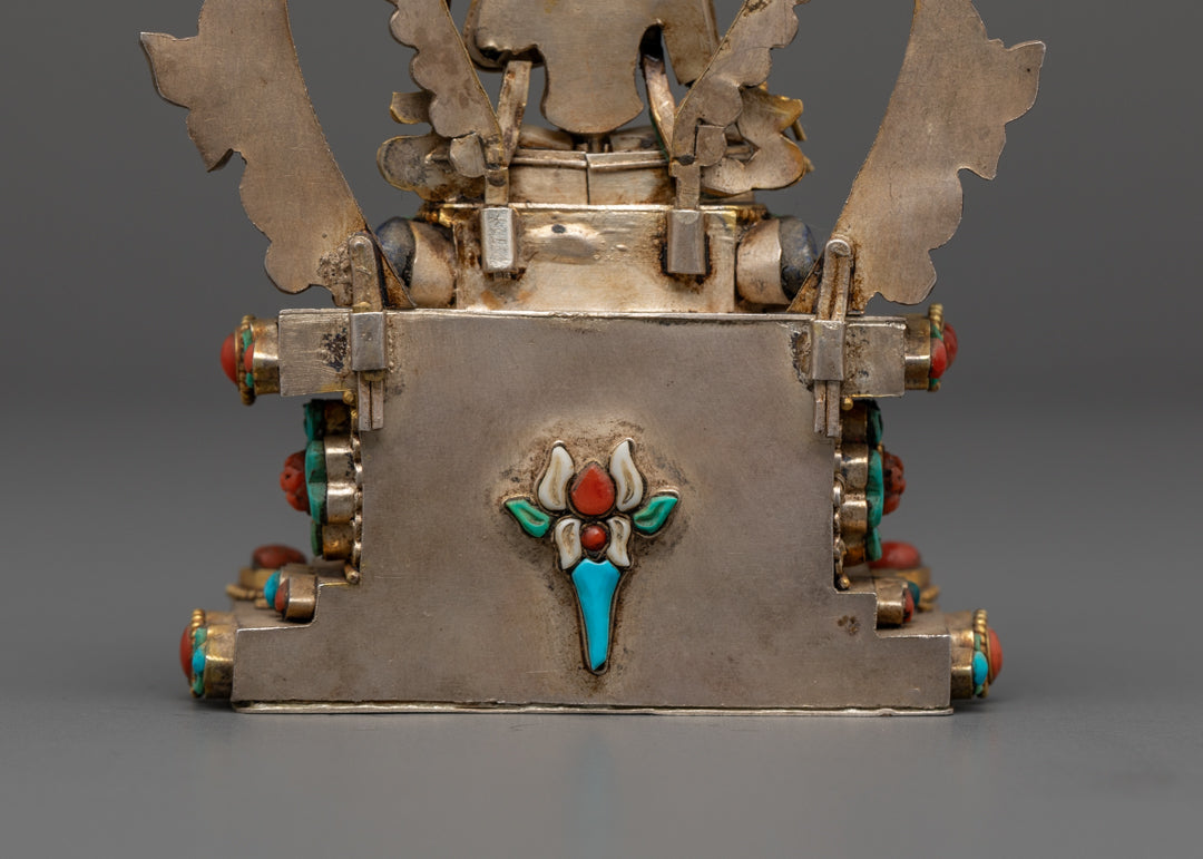 Religious White Tara Statue | Handmade Buddhist Decor