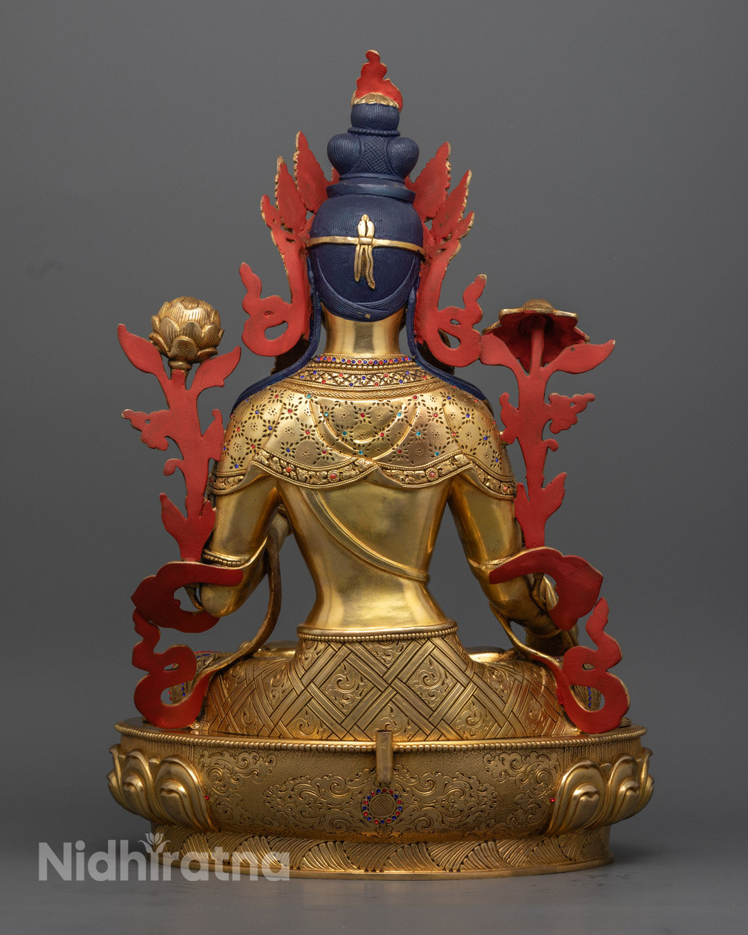 White Tara Statue | Traditional Nepalese Buddhist Art