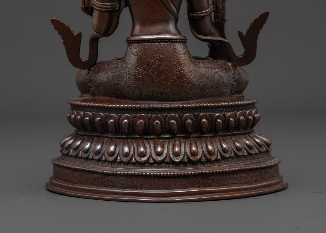 White Tara Goddess Statue | Embodiment of Healing