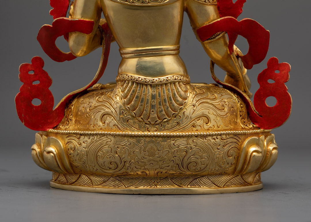 White Tara Statue | Handcrafted Buddhist Sculpture for Healing