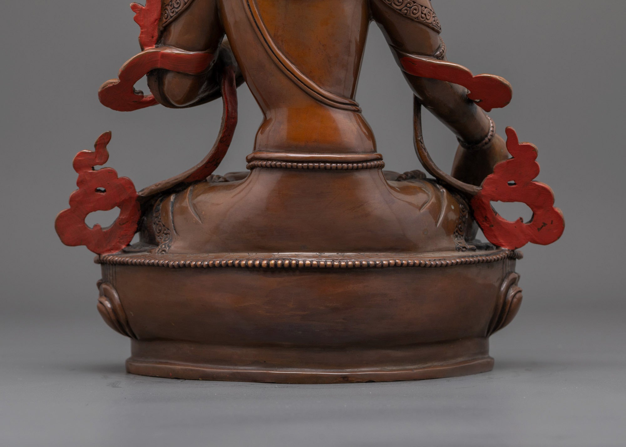 Oxidized Devi White Tara Statue | Traditional Longevity Goddess