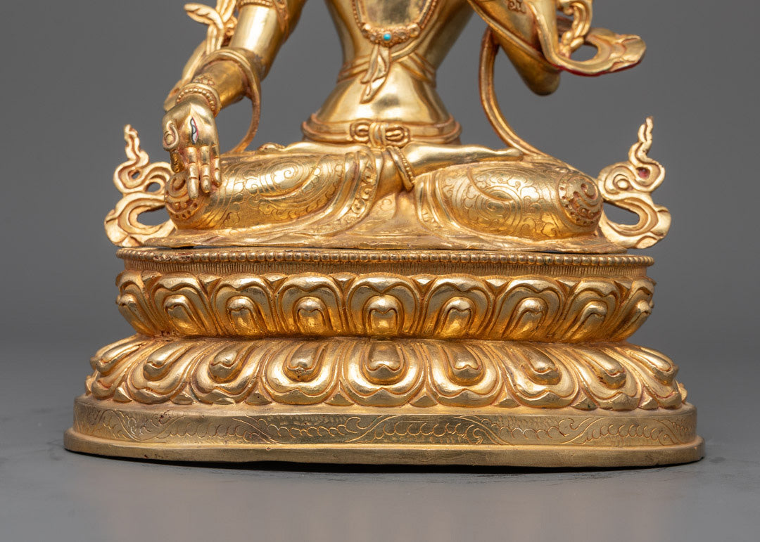 Buddhist White Tara Sculpture | The Deity Of Longevity