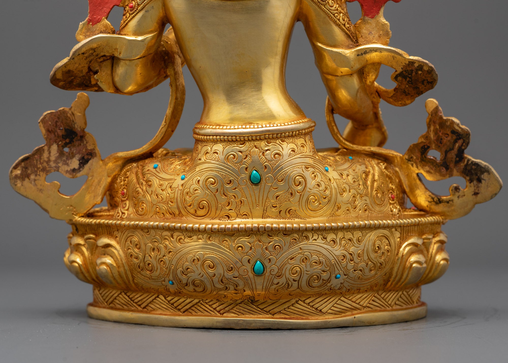 Traditional White Tara Statue | Himalayan Buddhist Sculpture