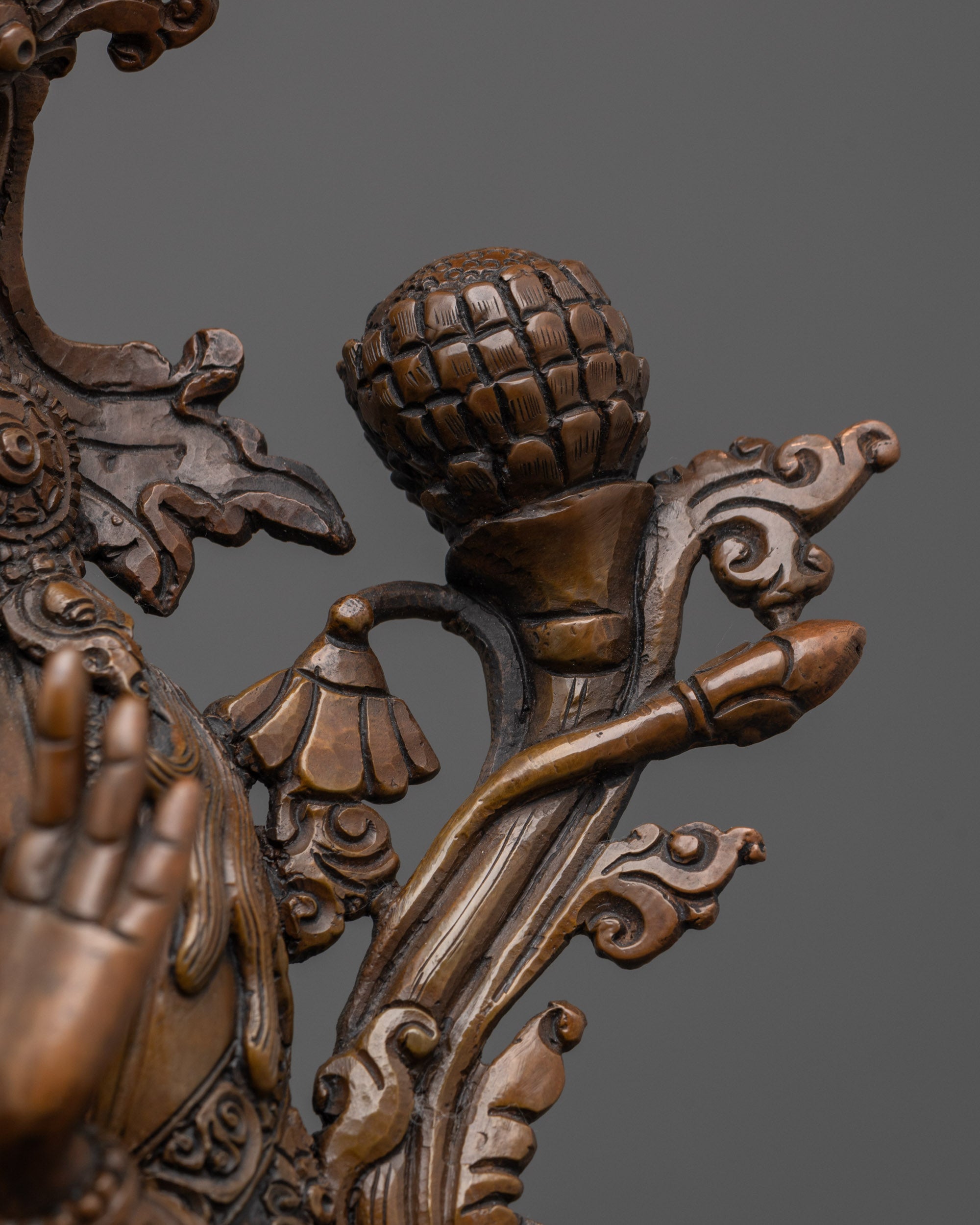 Buddhist White Tara Statue | Tibetan Goddess Idol from Nepal