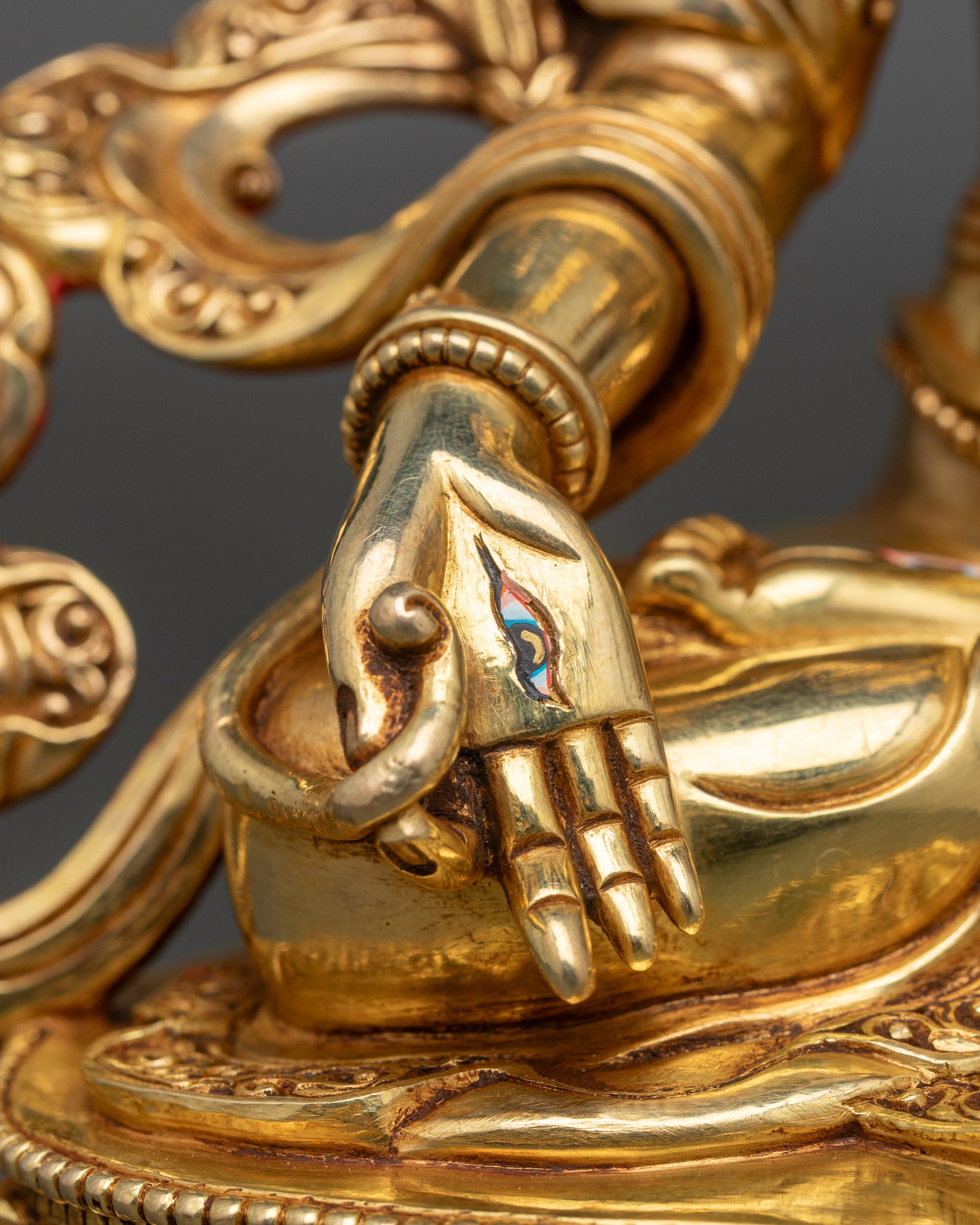 White Tara Sculpture | Tibetan Buddhist Spiritual Artwork