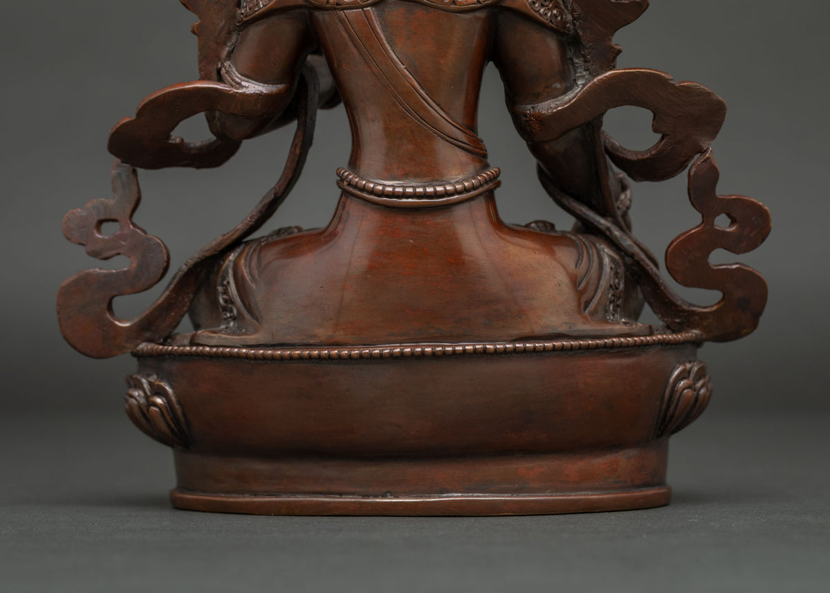 White Tara Statue | Buddhist Sculpture for Health & Protection